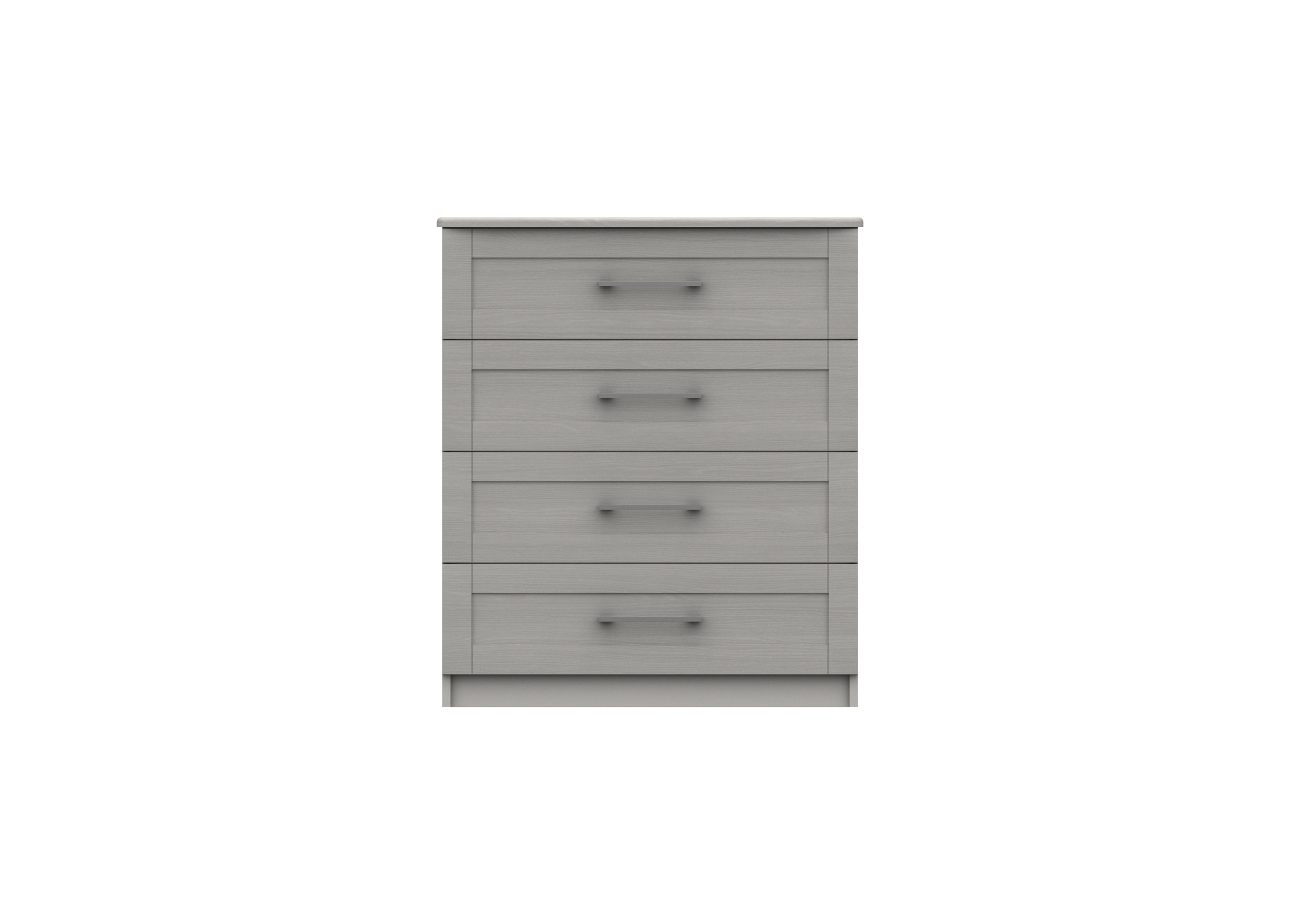 Fenchurch 4 Drawer Chest in Light Grey on Furniture Village