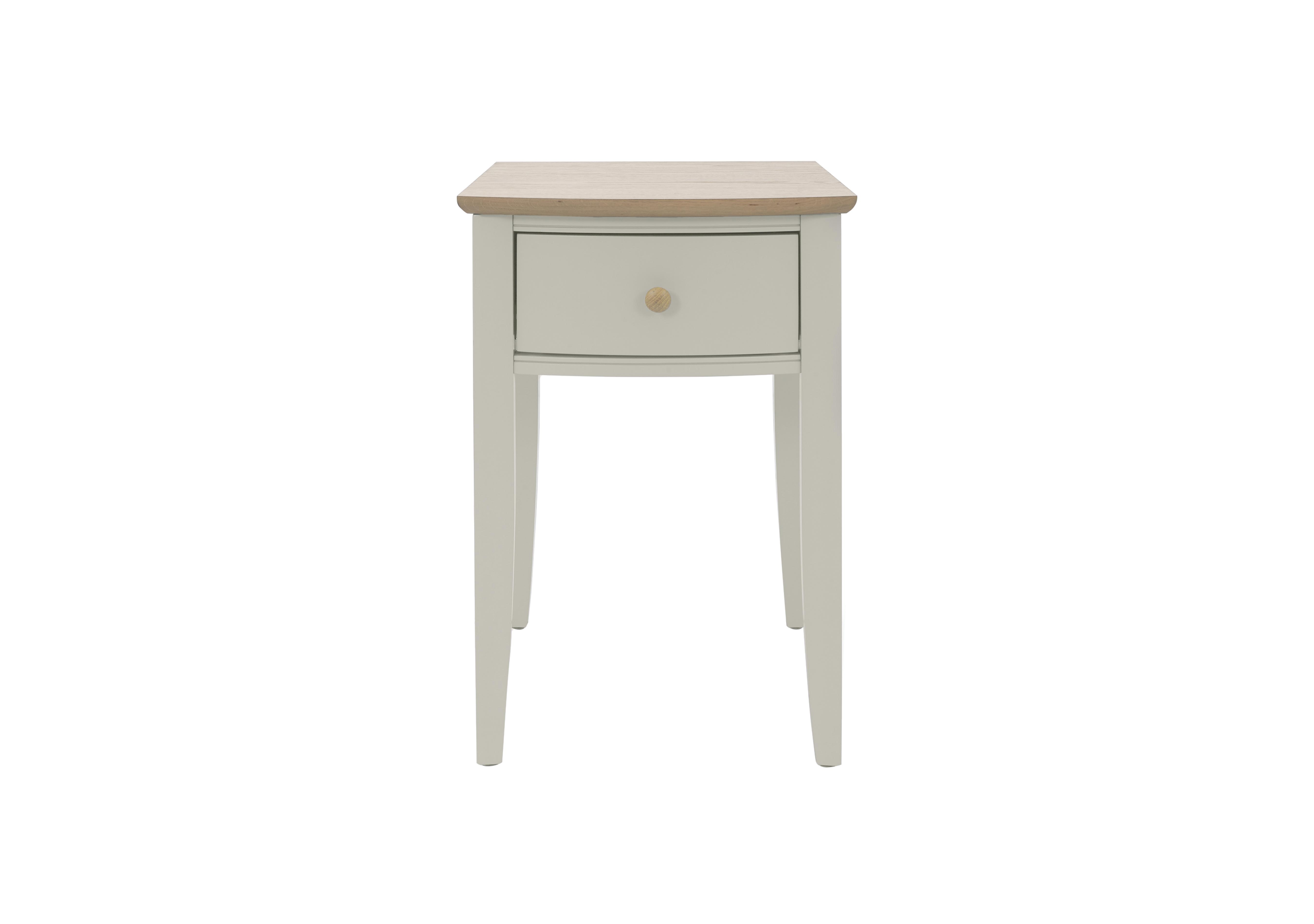 Cotswold 1 Drawer Bedside Cabinet in Soft Grey on Furniture Village