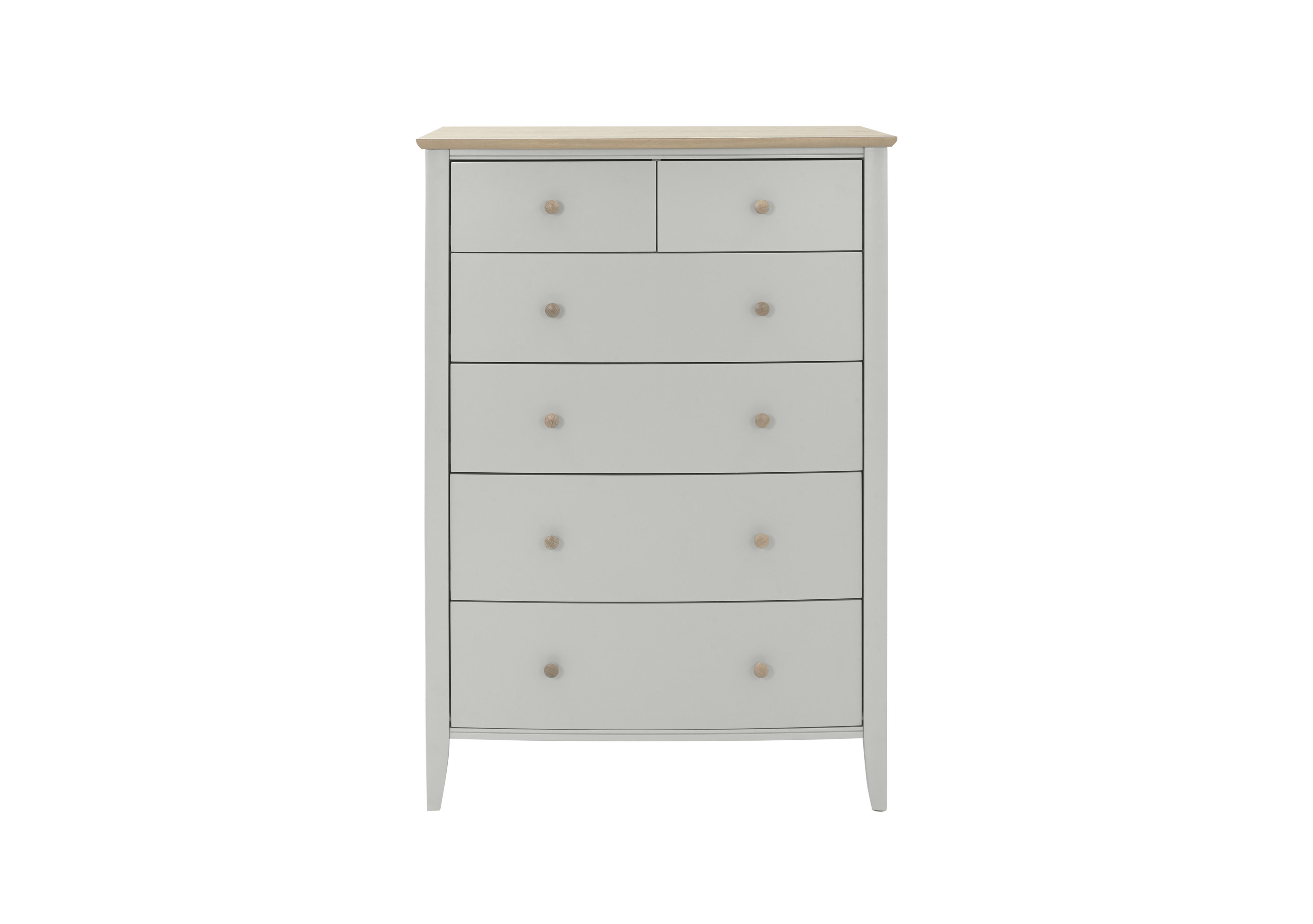 Cotswold 4+2 Drawer Chest in Warm Grey on Furniture Village