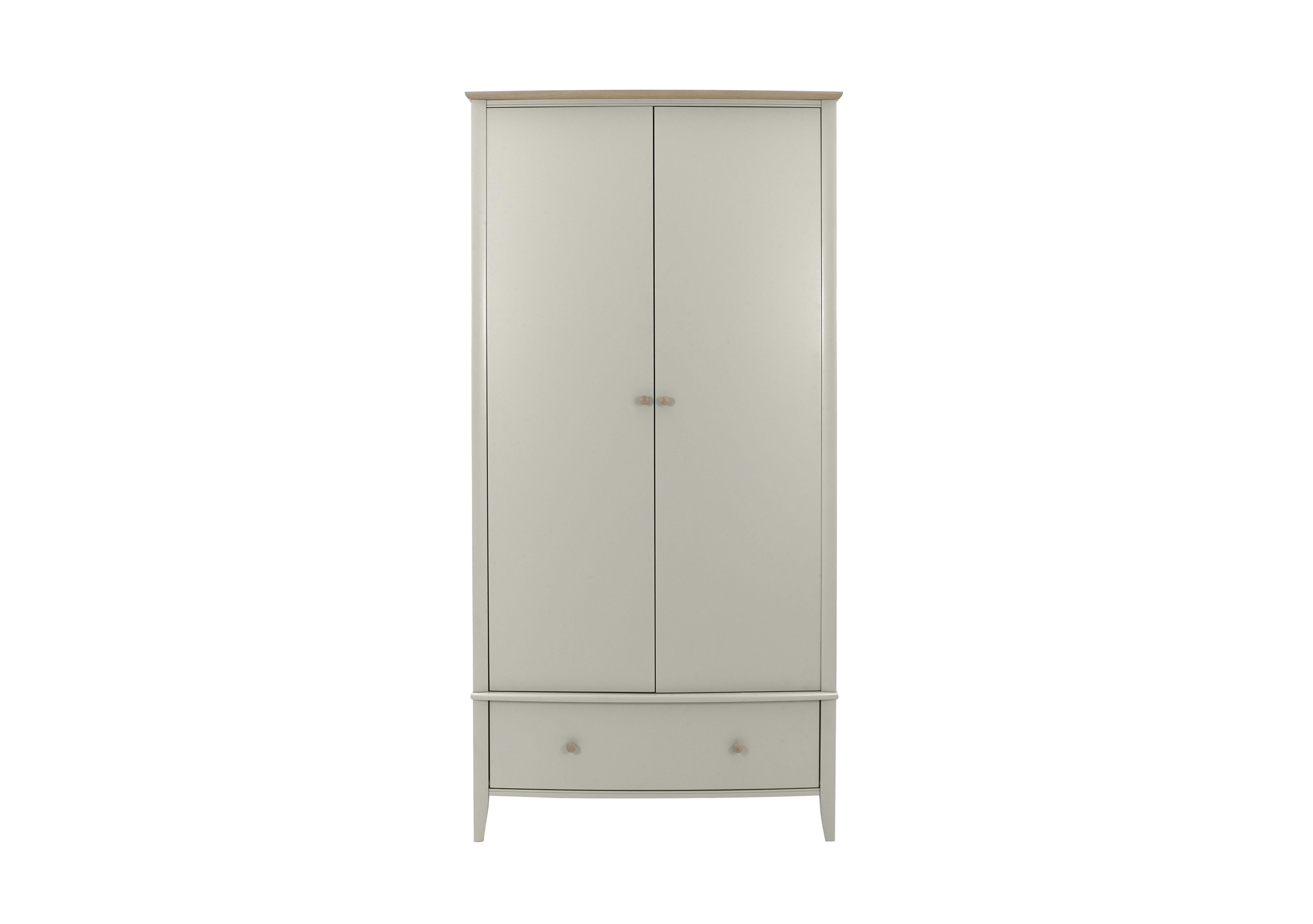Cotswold Double Wardrobe in Soft Grey on Furniture Village