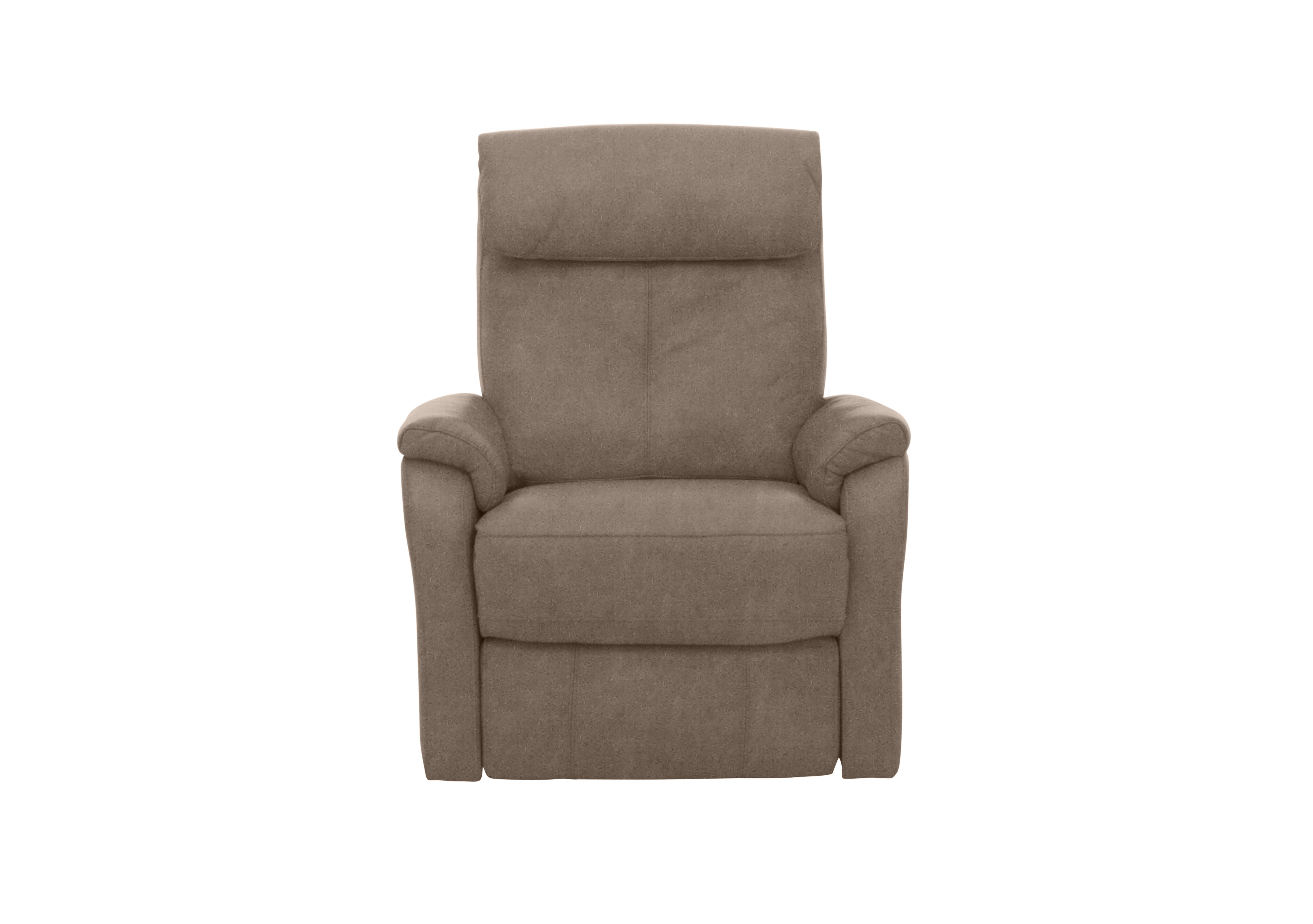 Rowan Fabric Swivel Rocker Recliner Armchair in Bfa-Blj-R946 Silver on Furniture Village