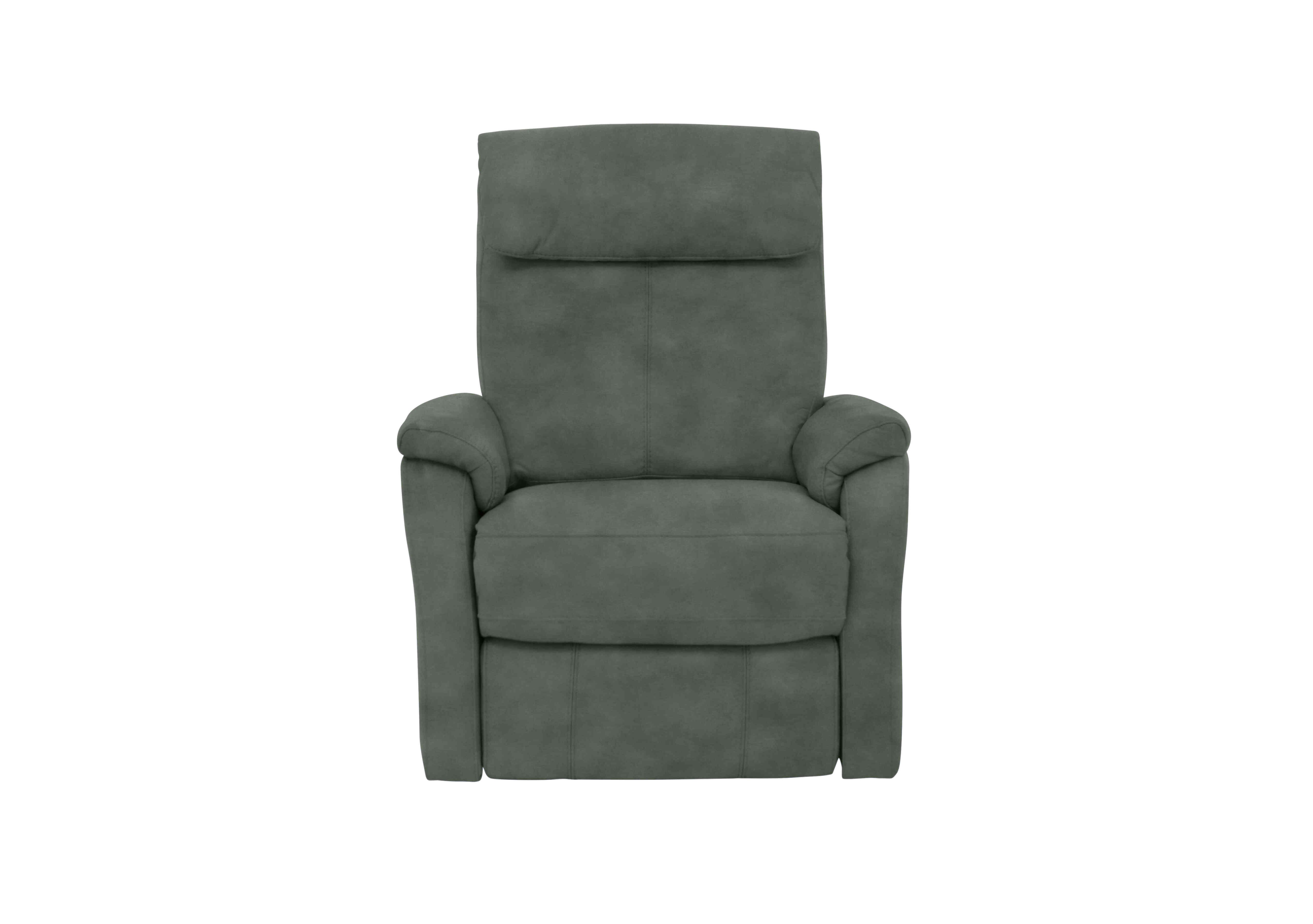 Rowan Fabric Swivel Rocker Recliner Armchair in Fab-Dec-R09 Neutral Grey on Furniture Village