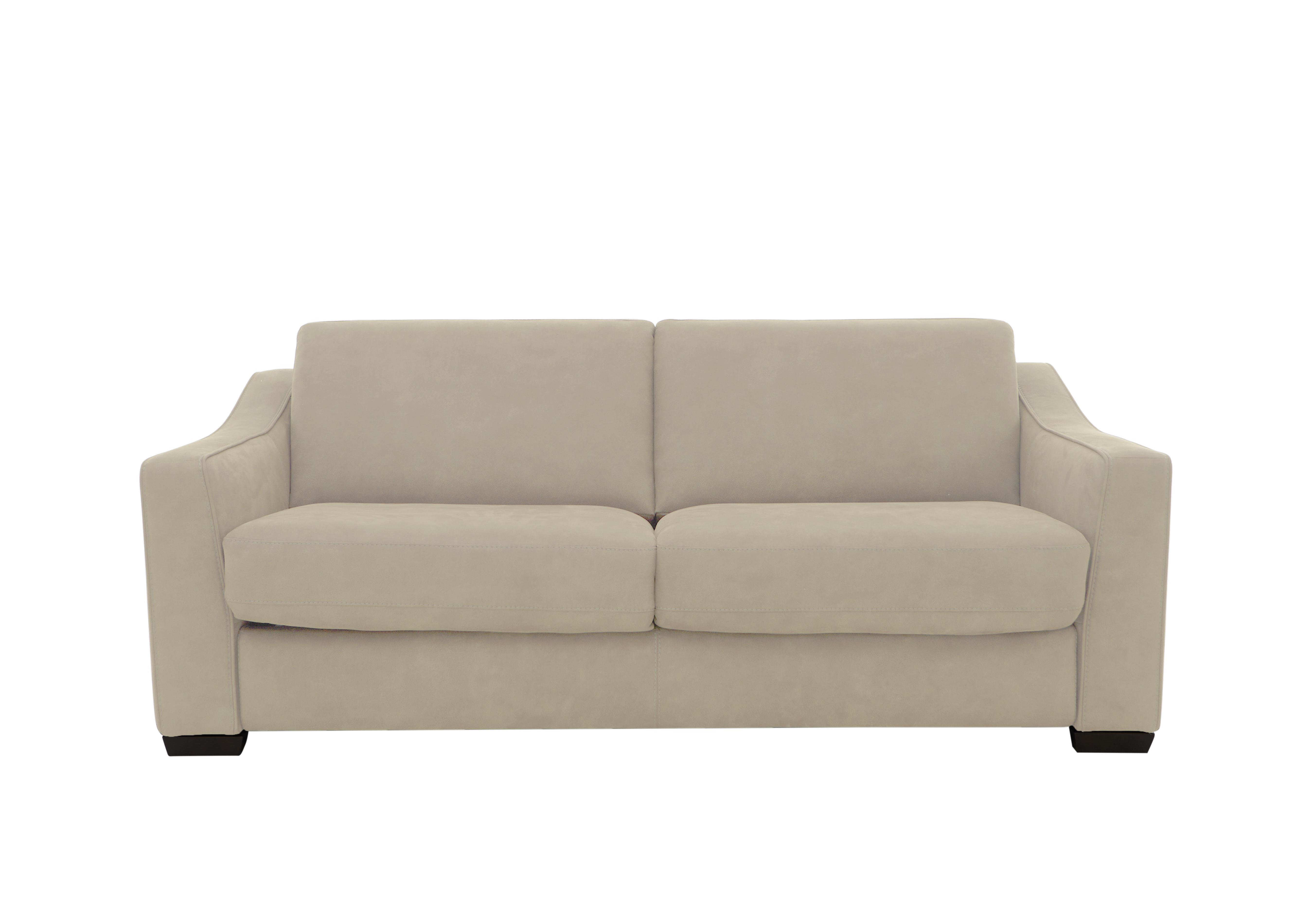 Optimus Space Saving Fabric Sofa Bed with Memory Foam Mattress in Bfa-Blj-R20 Bisque on Furniture Village