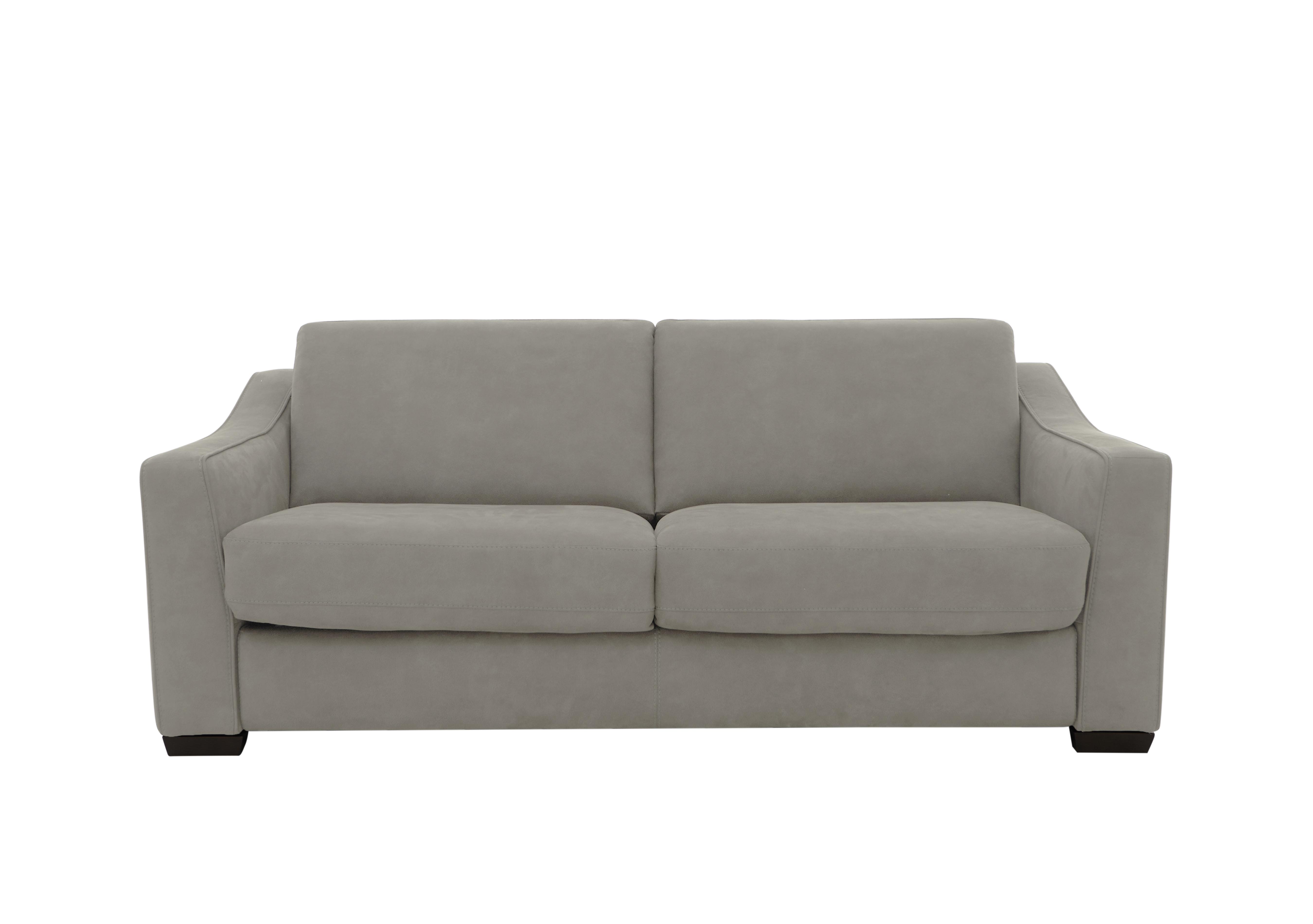 Optimus Space Saving Fabric Sofa Bed with Memory Foam Mattress in Bfa-Blj-R946 Silver on Furniture Village