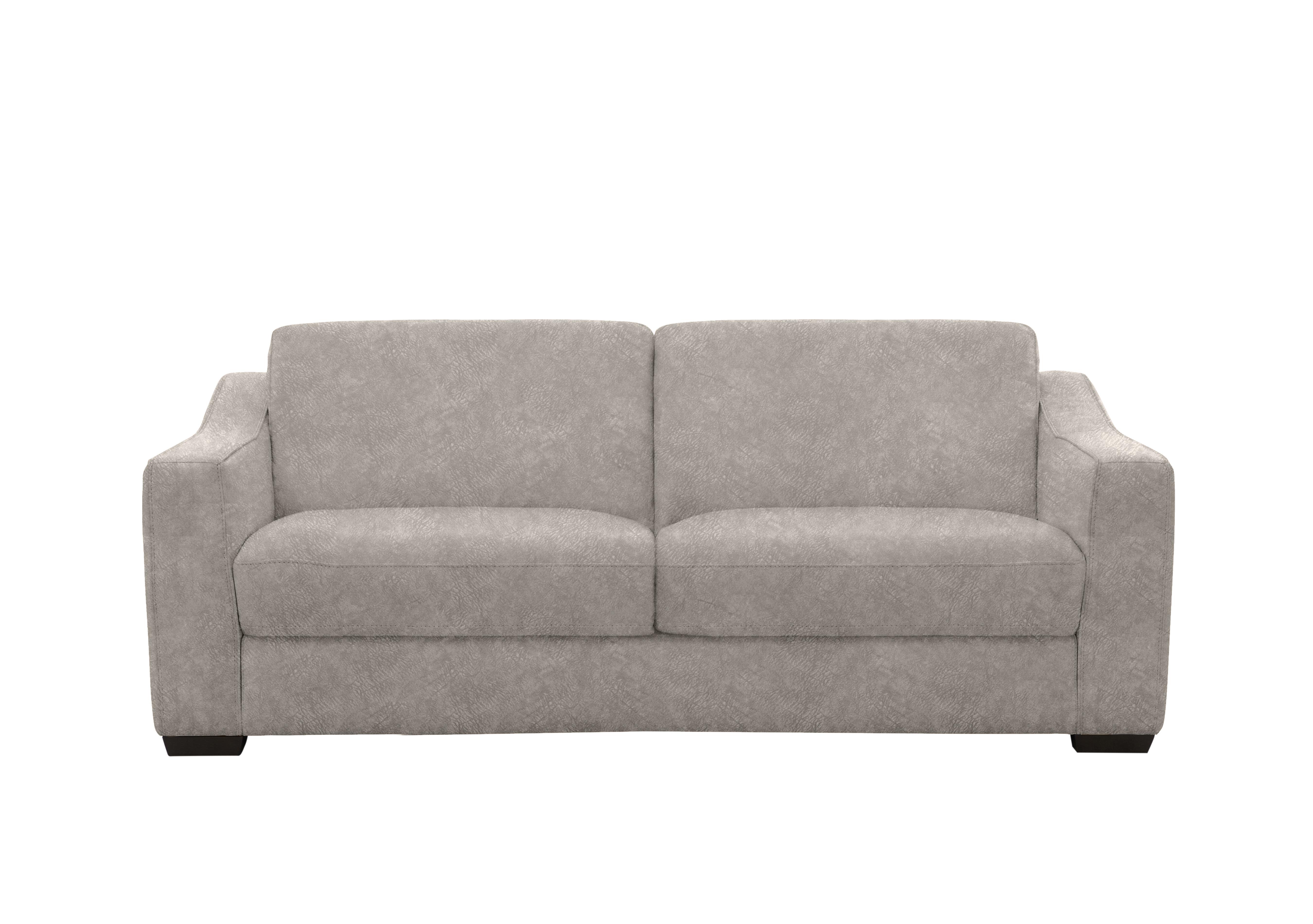 Optimus Space Saving Fabric Sofa Bed with Memory Foam Mattress in Bfa-Bnn-R28 Fv3 Grey on Furniture Village