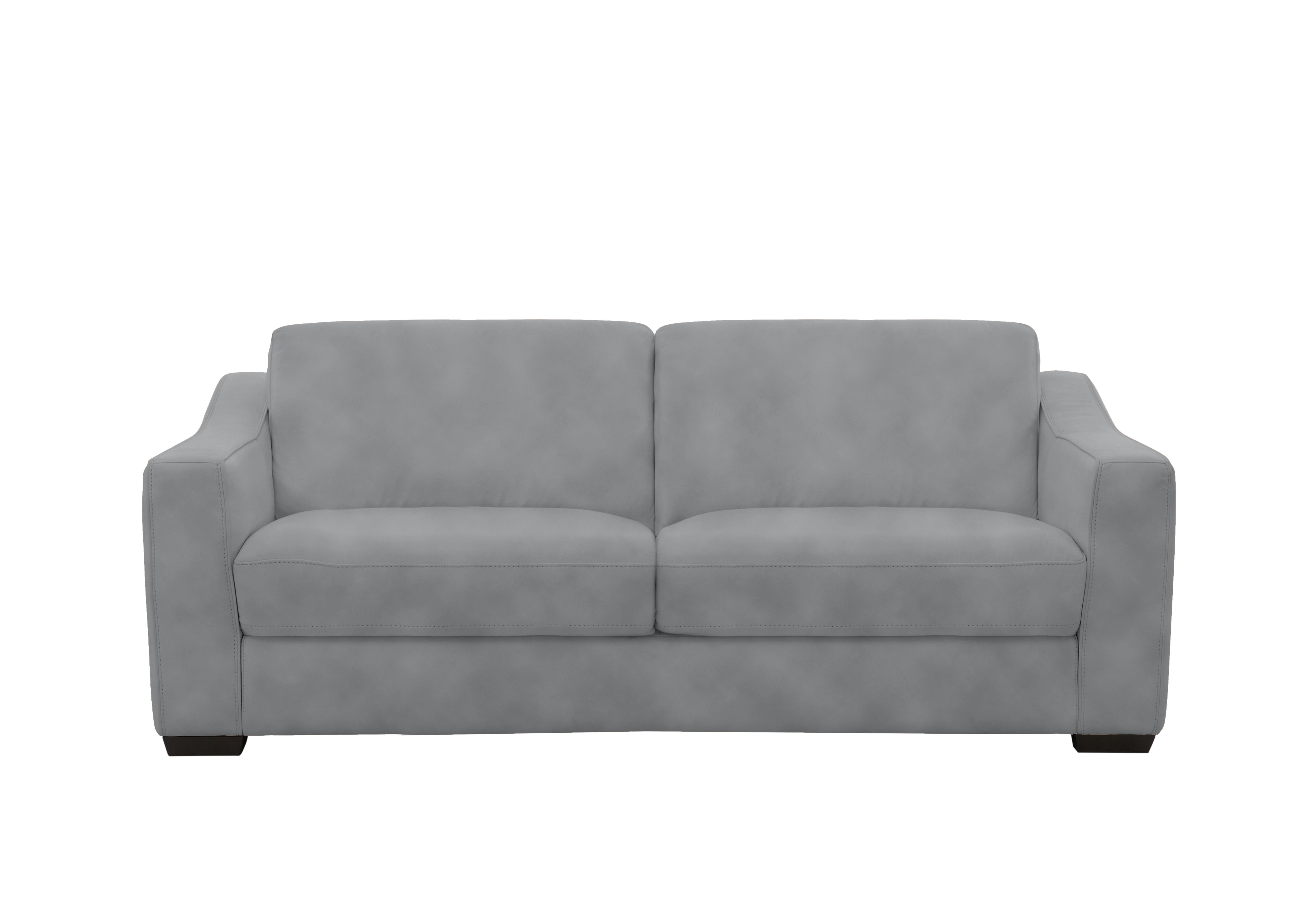 Optimus Space Saving Fabric Sofa Bed with Memory Foam Mattress in Bfa-Ori-R07 Bluish Grey on Furniture Village