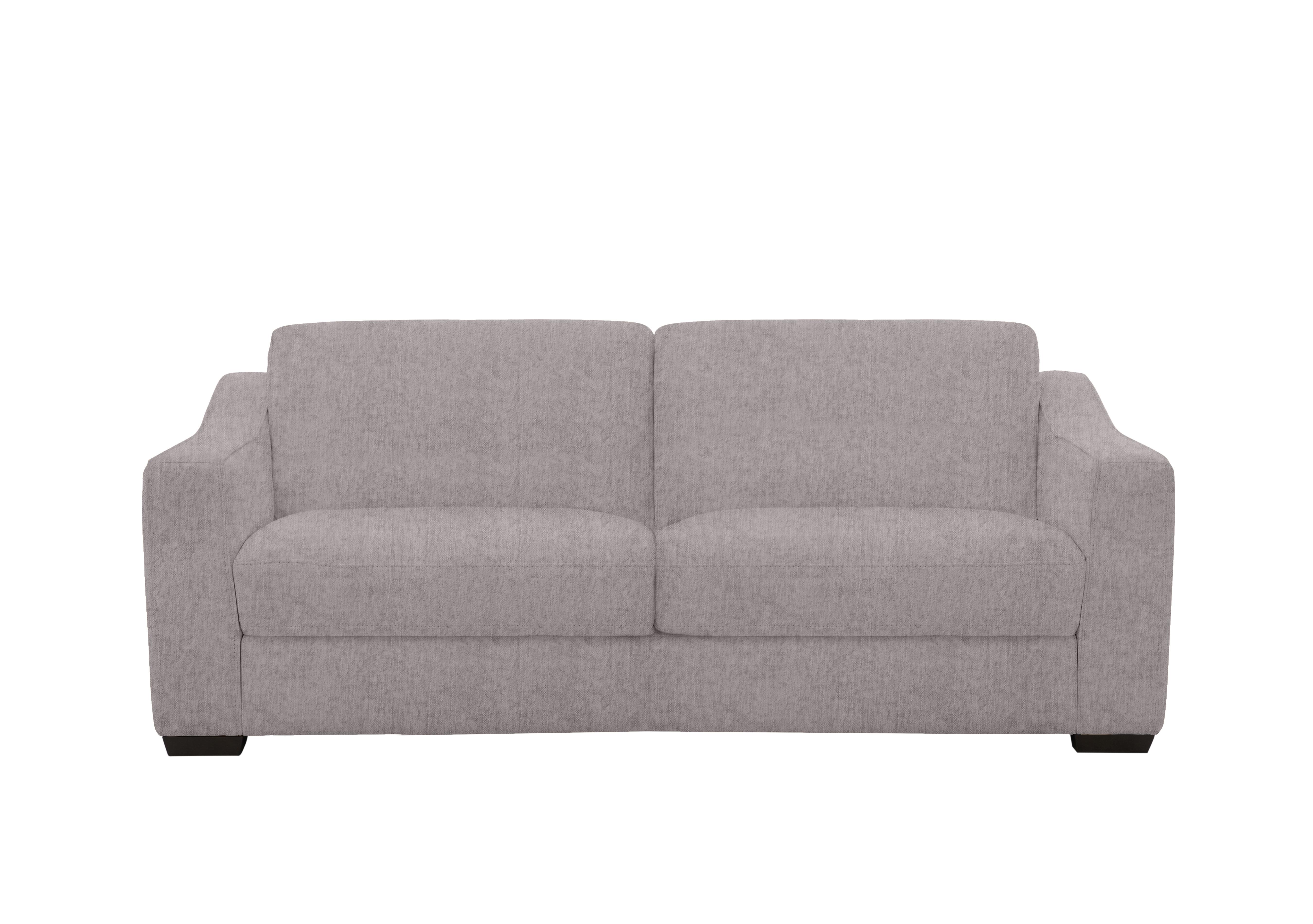 Optimus Space Saving Fabric Sofa Bed with Memory Foam Mattress in Fab-Meo-R27 Pewter on Furniture Village