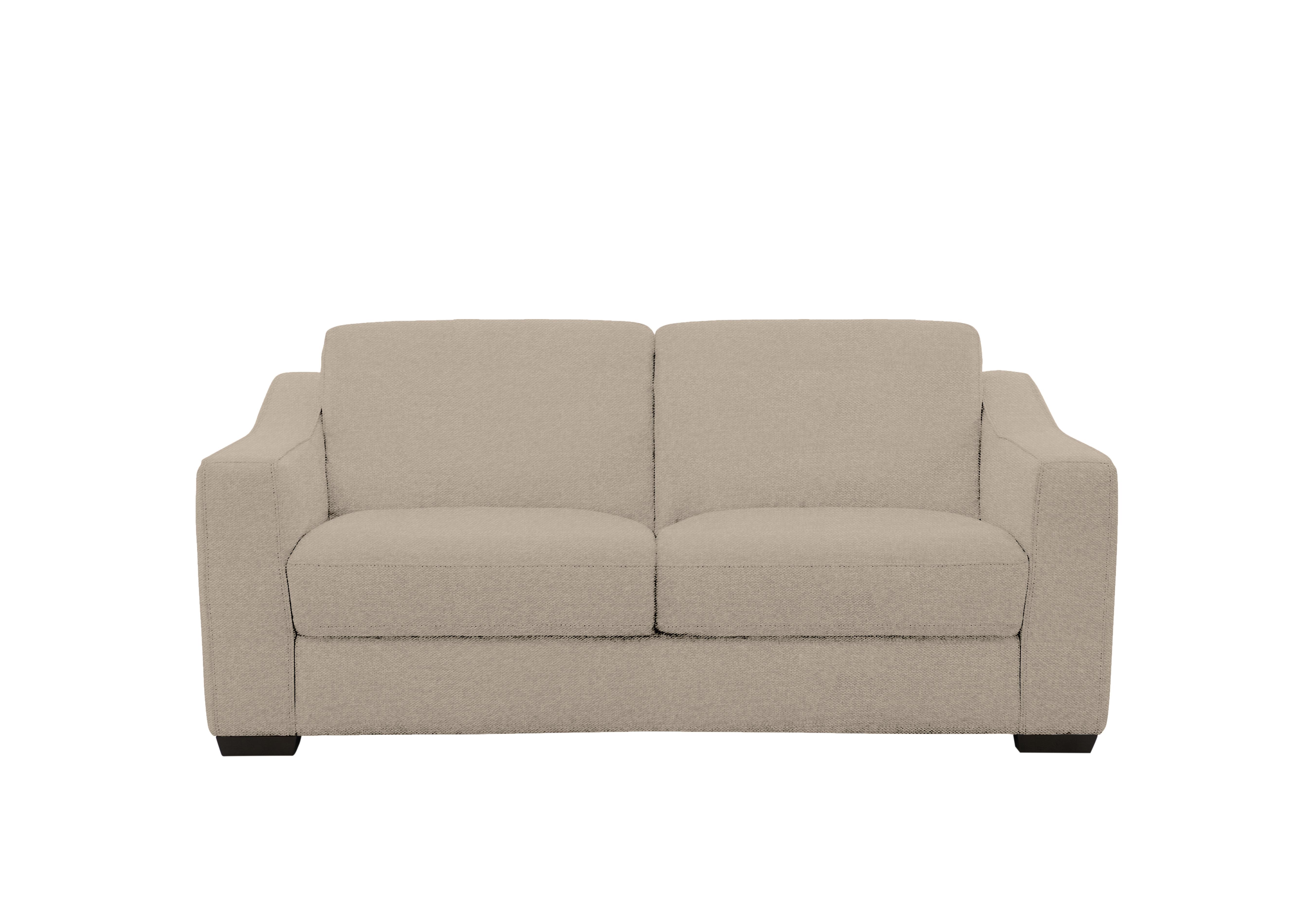 Optimus 2 Seater Fabric Sofa in Fab-Ska-R28 Beige on Furniture Village