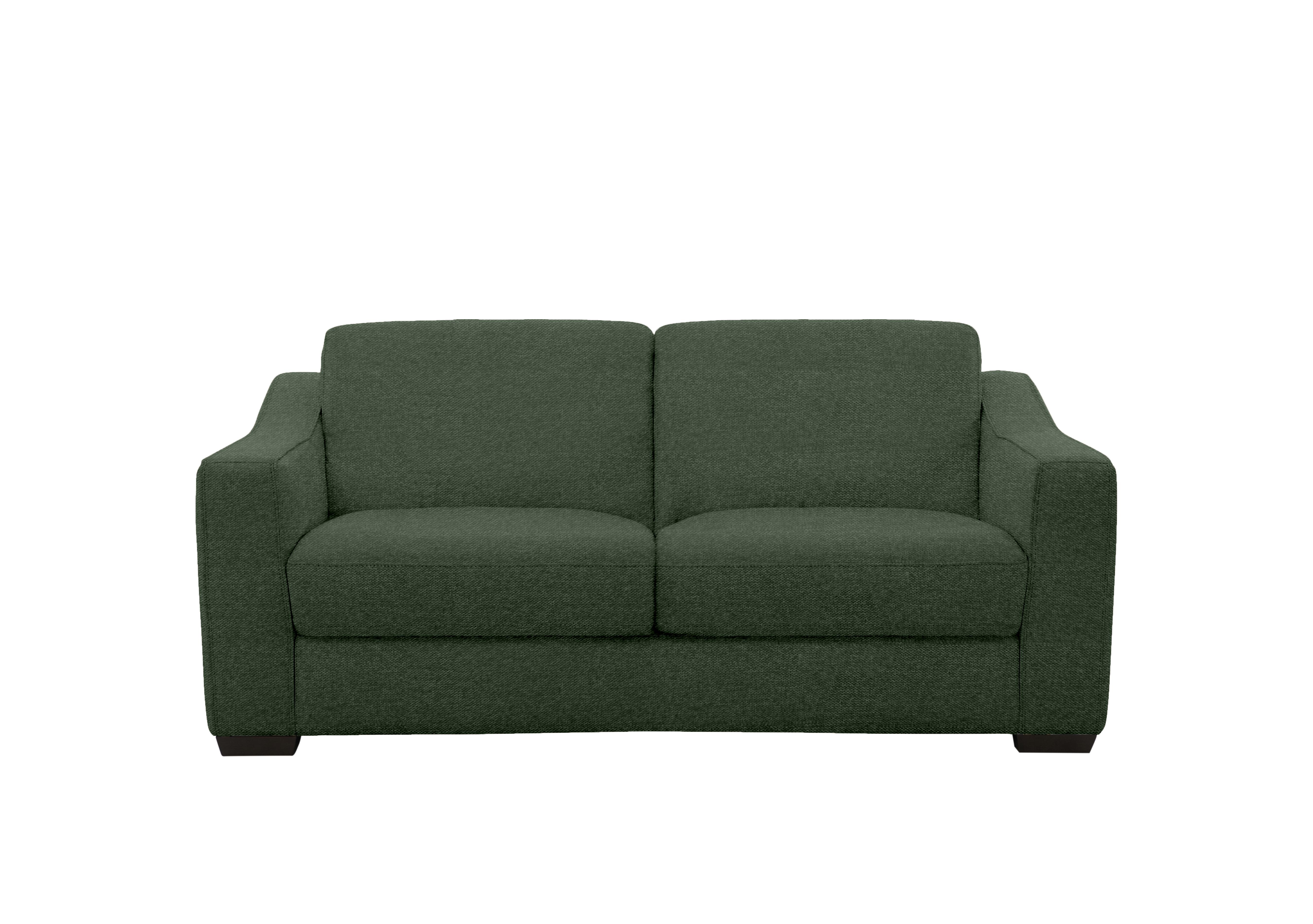 Optimus 2 Seater Fabric Sofa in Fab-Ska-R48 Moss Green on Furniture Village