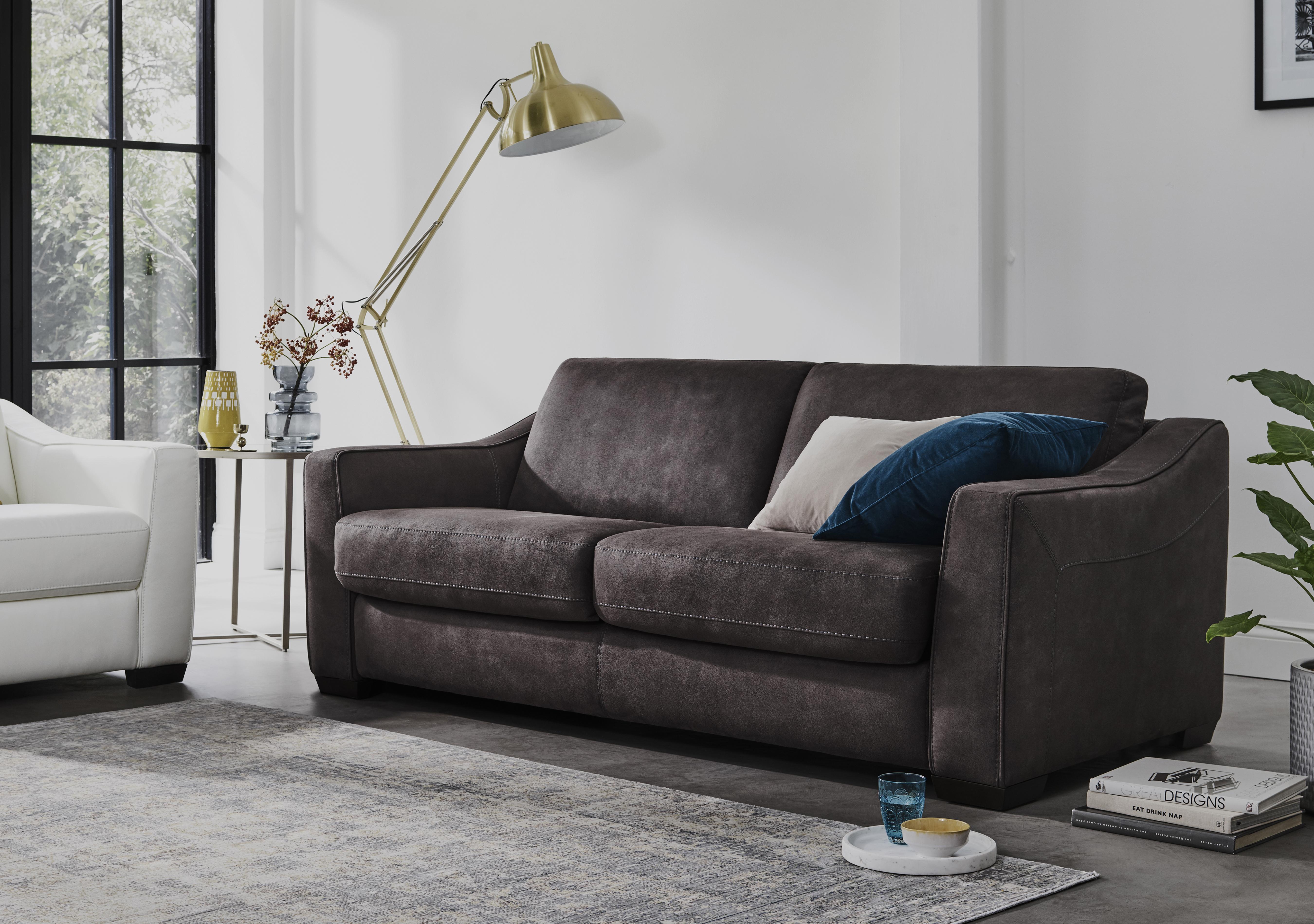 Optimus 3 Seater Fabric Sofa in  on Furniture Village