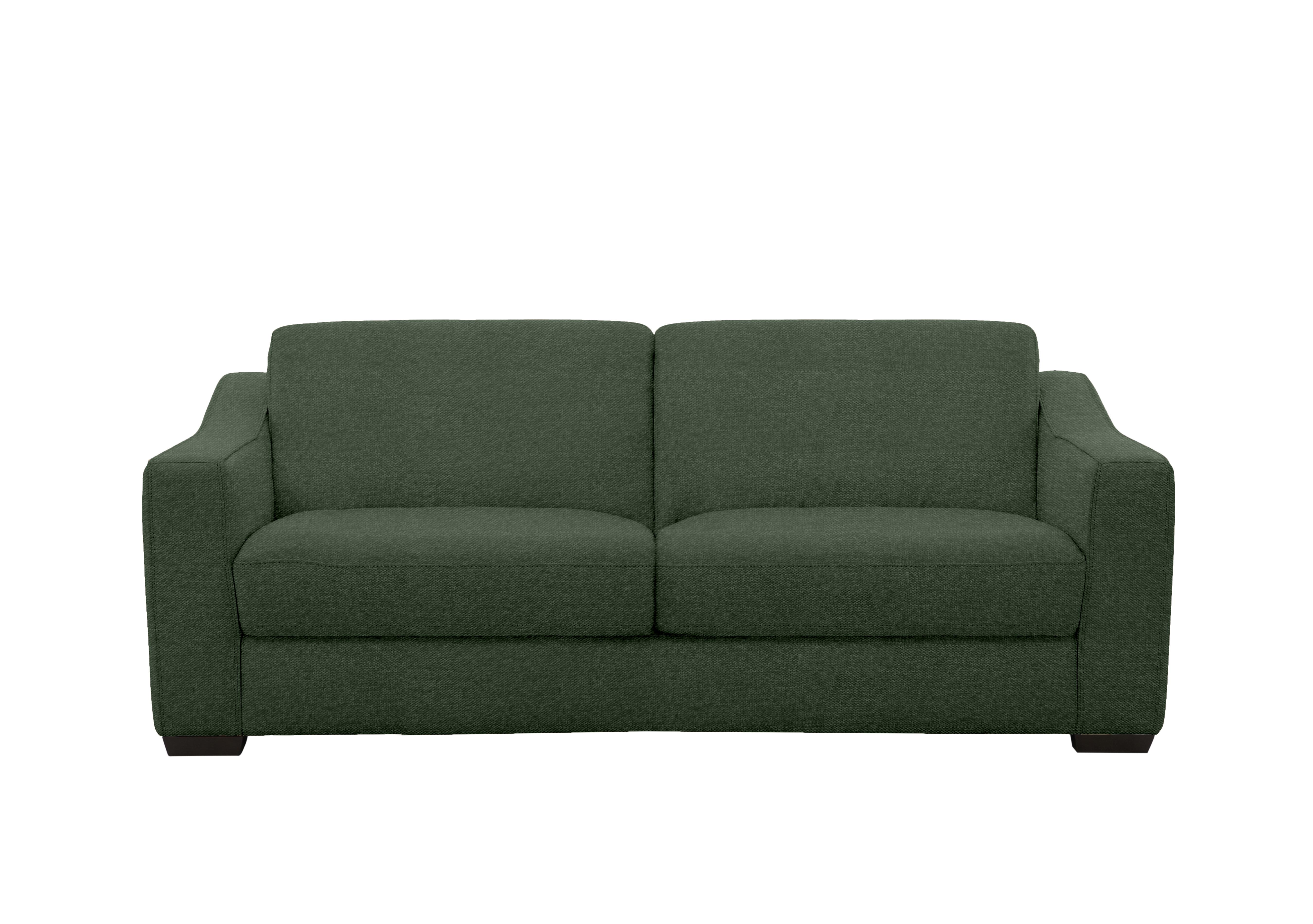 Optimus 3 Seater Fabric Sofa in Fab-Ska-R48 Moss Green on Furniture Village