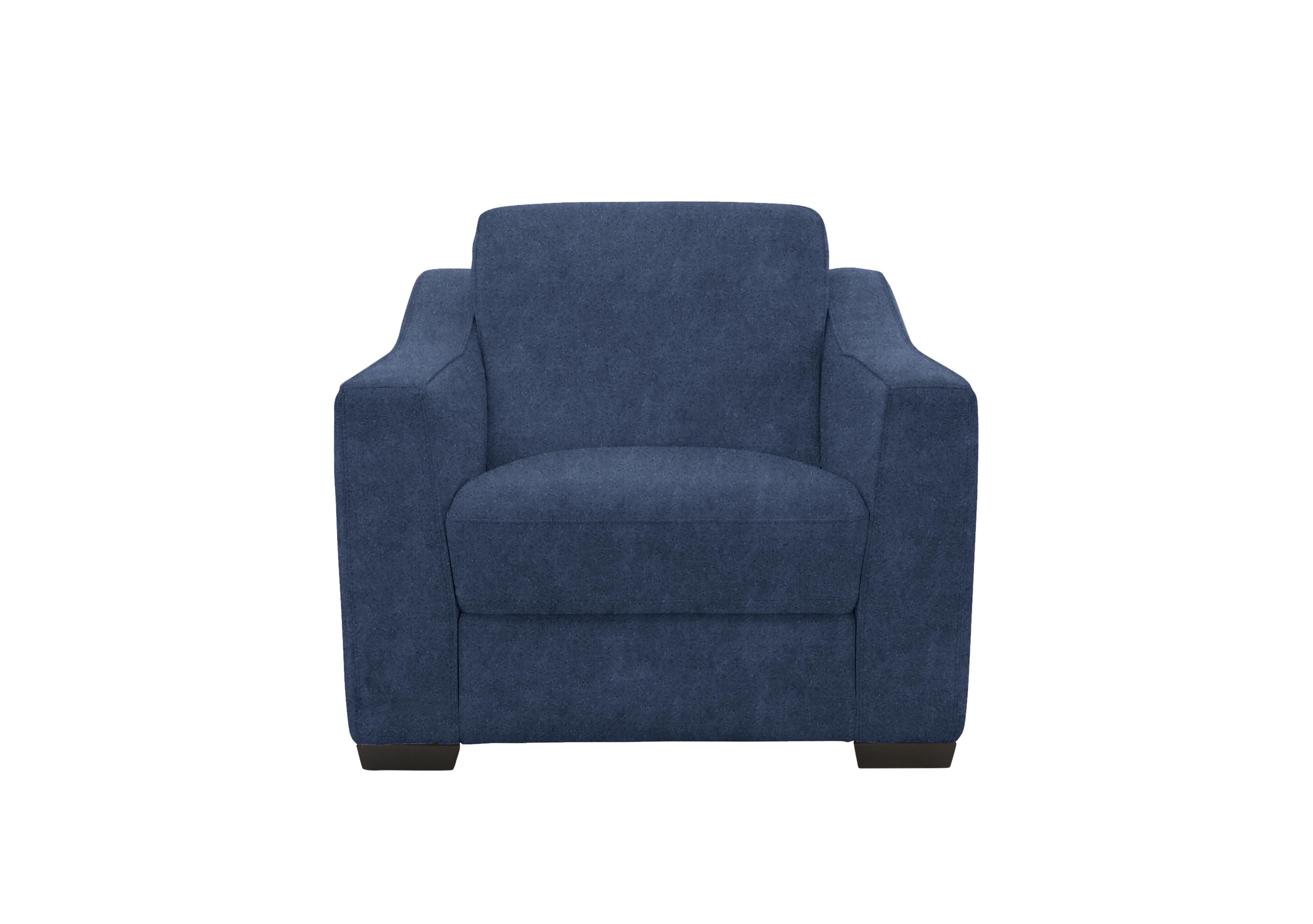 Optimus Fabric Armchair in Bfa-Blj-R10 Blue on Furniture Village