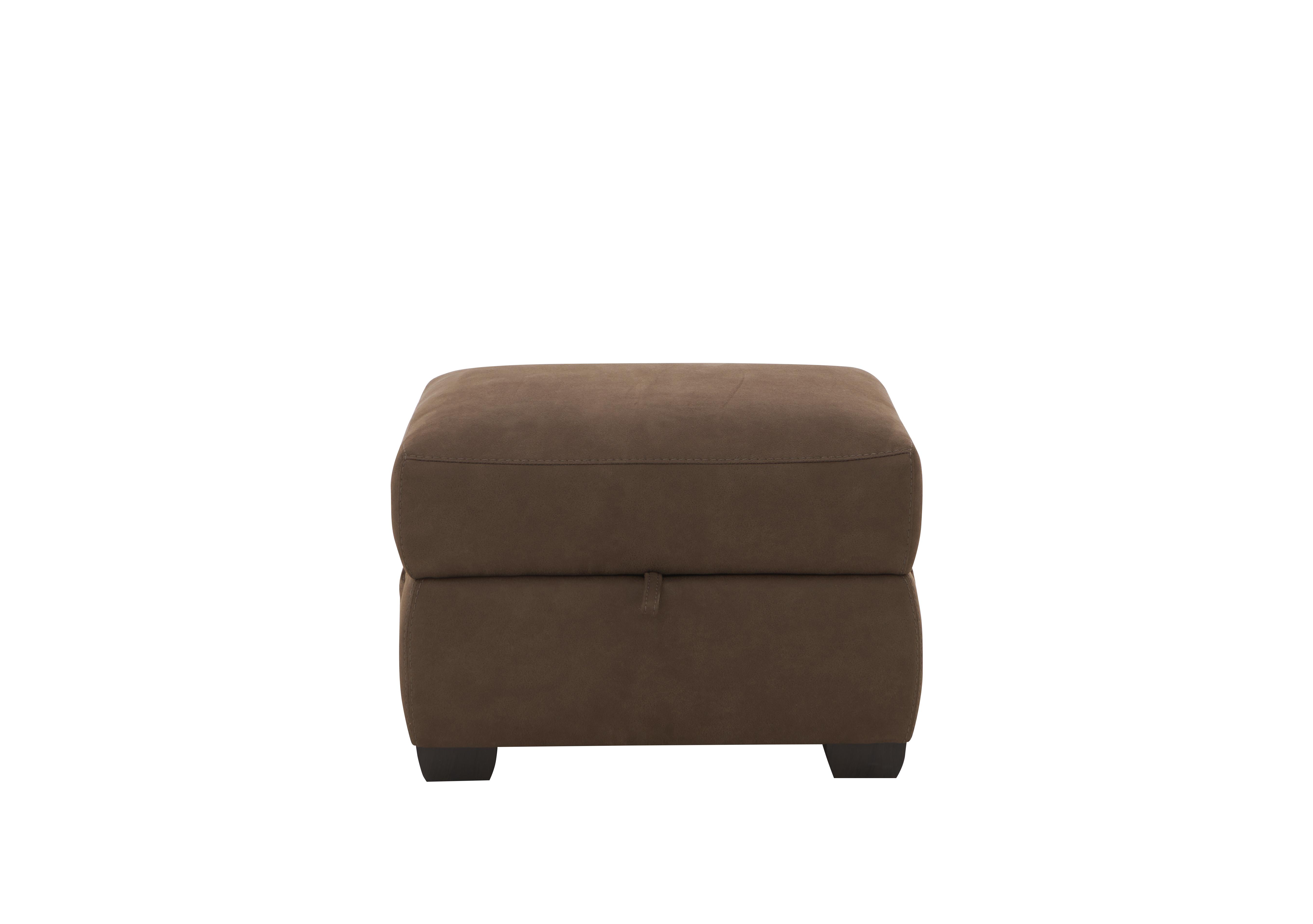 Optimus Fabric Storage Footstool in Bfa-Blj-R05 Hazelnut on Furniture Village
