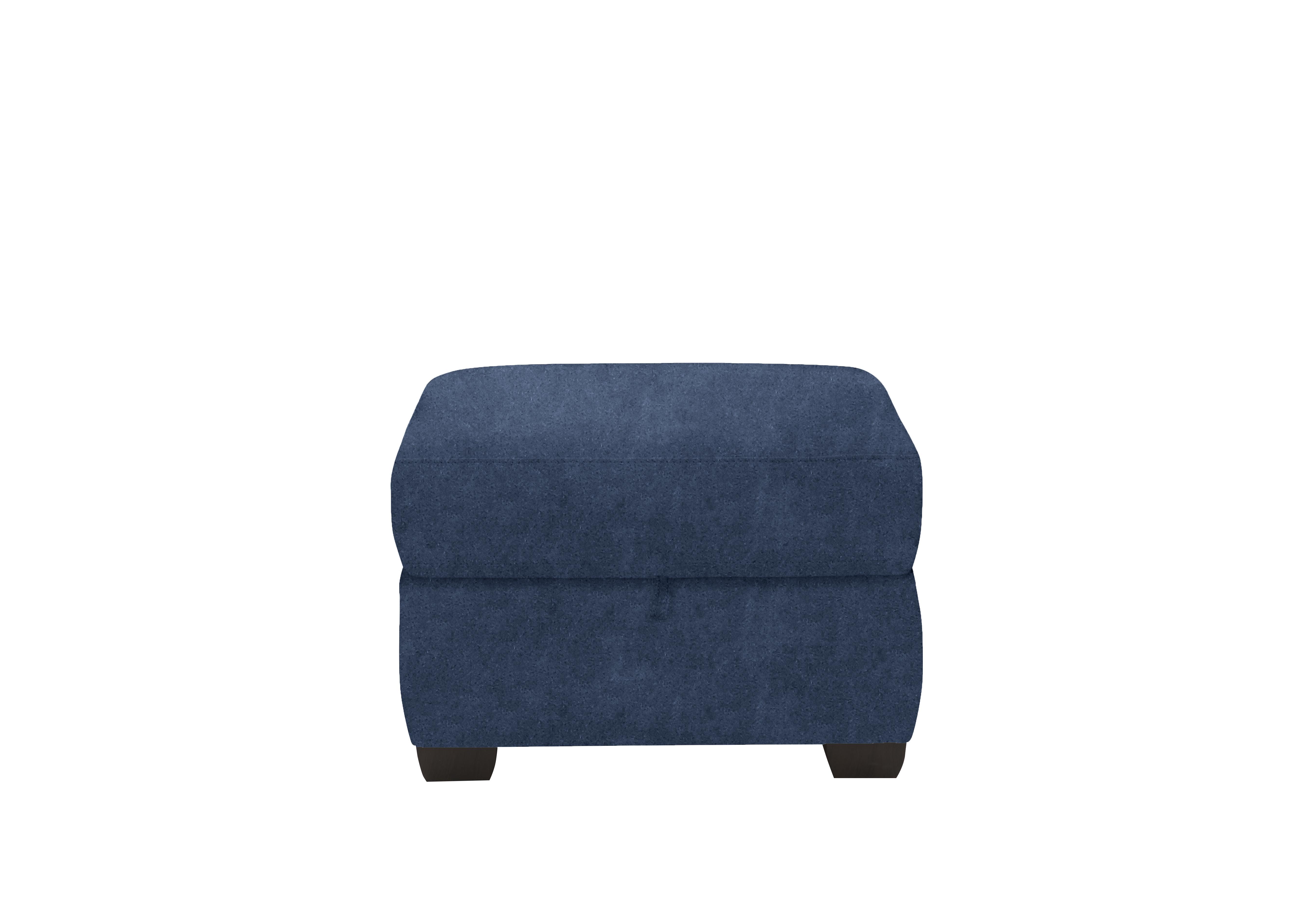 Optimus Fabric Storage Footstool in Bfa-Blj-R10 Blue on Furniture Village
