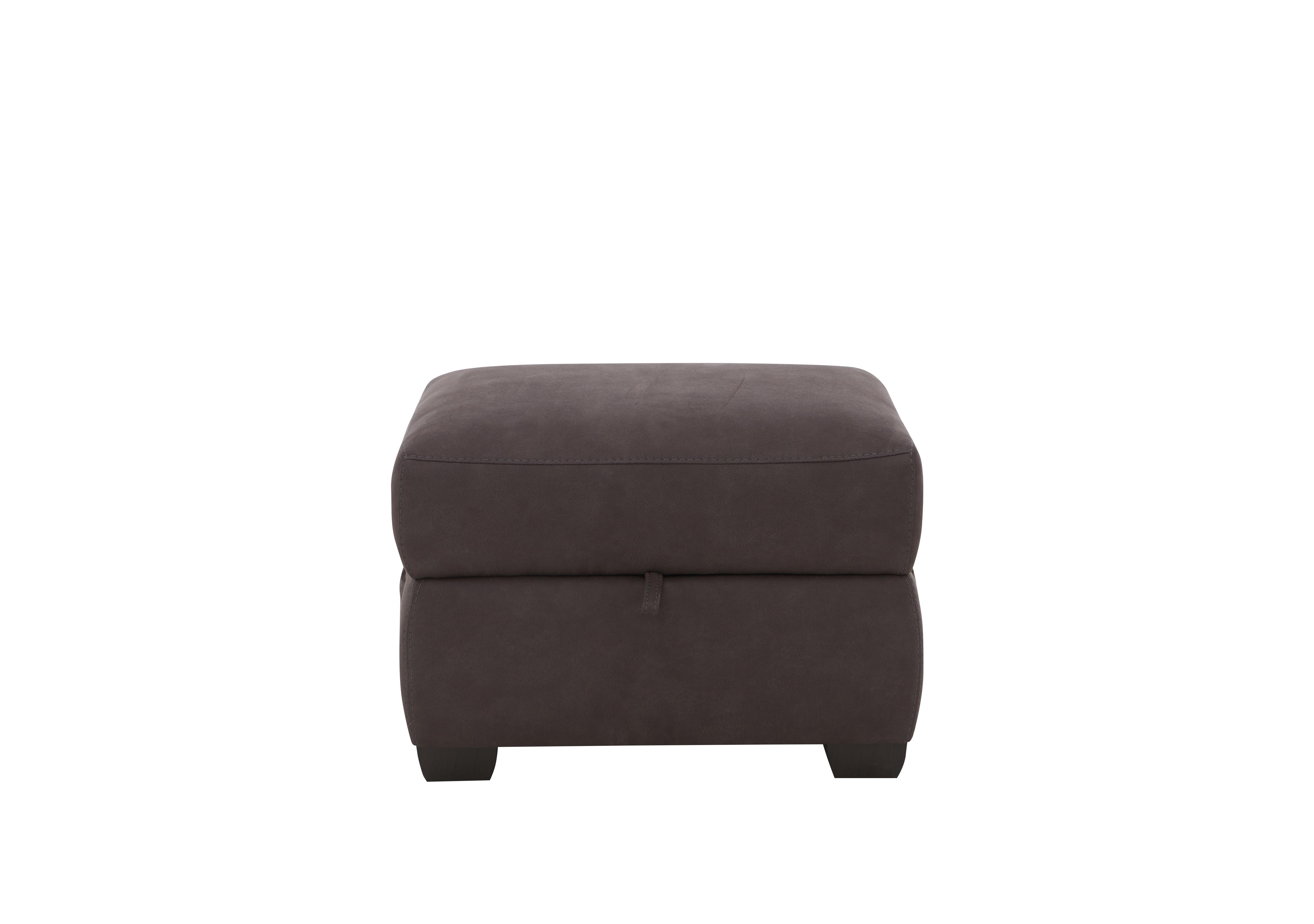 Optimus Fabric Storage Footstool in Bfa-Blj-R16 Grey on Furniture Village