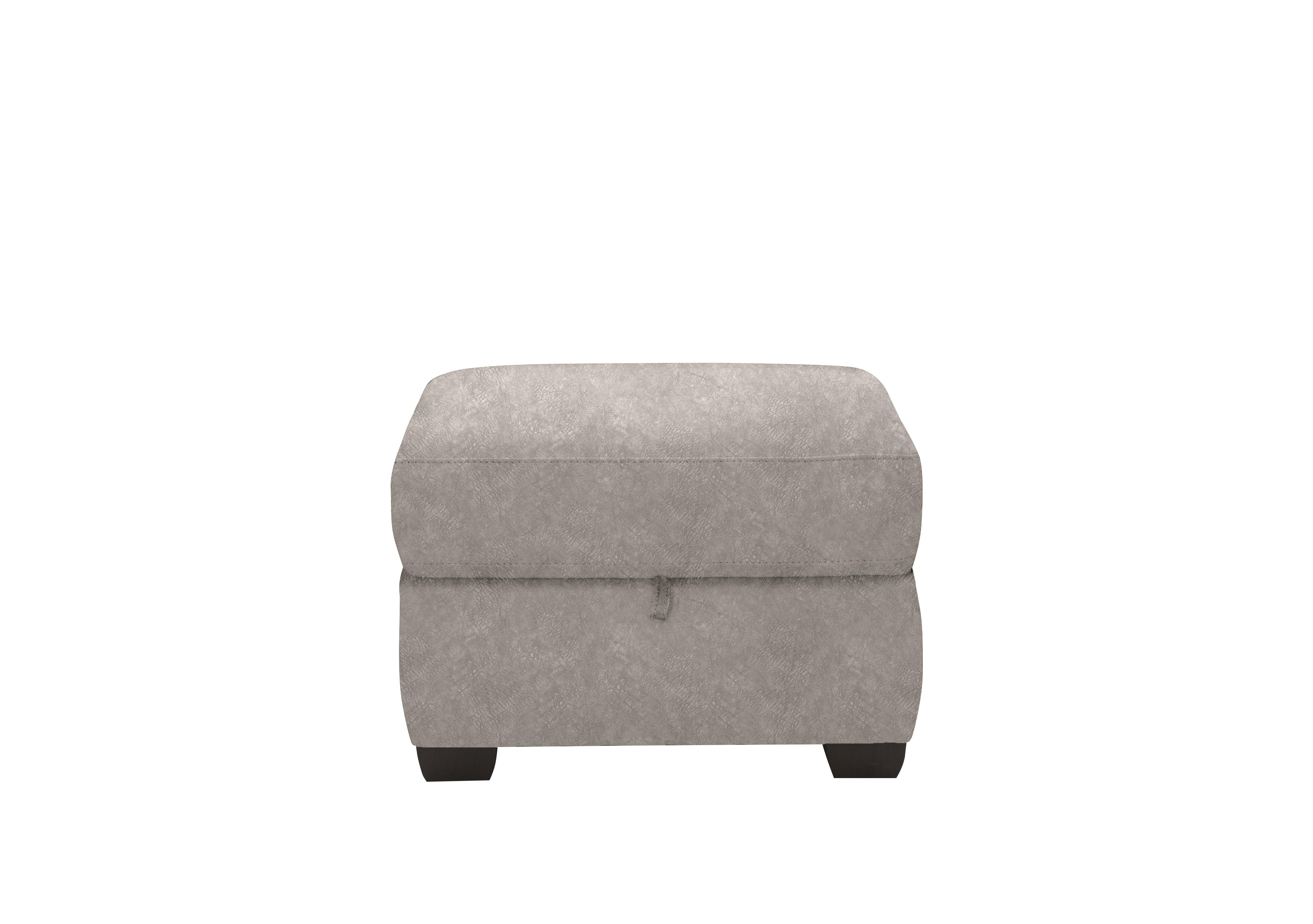 Optimus Fabric Storage Footstool in Bfa-Bnn-R28 Fv3 Grey on Furniture Village