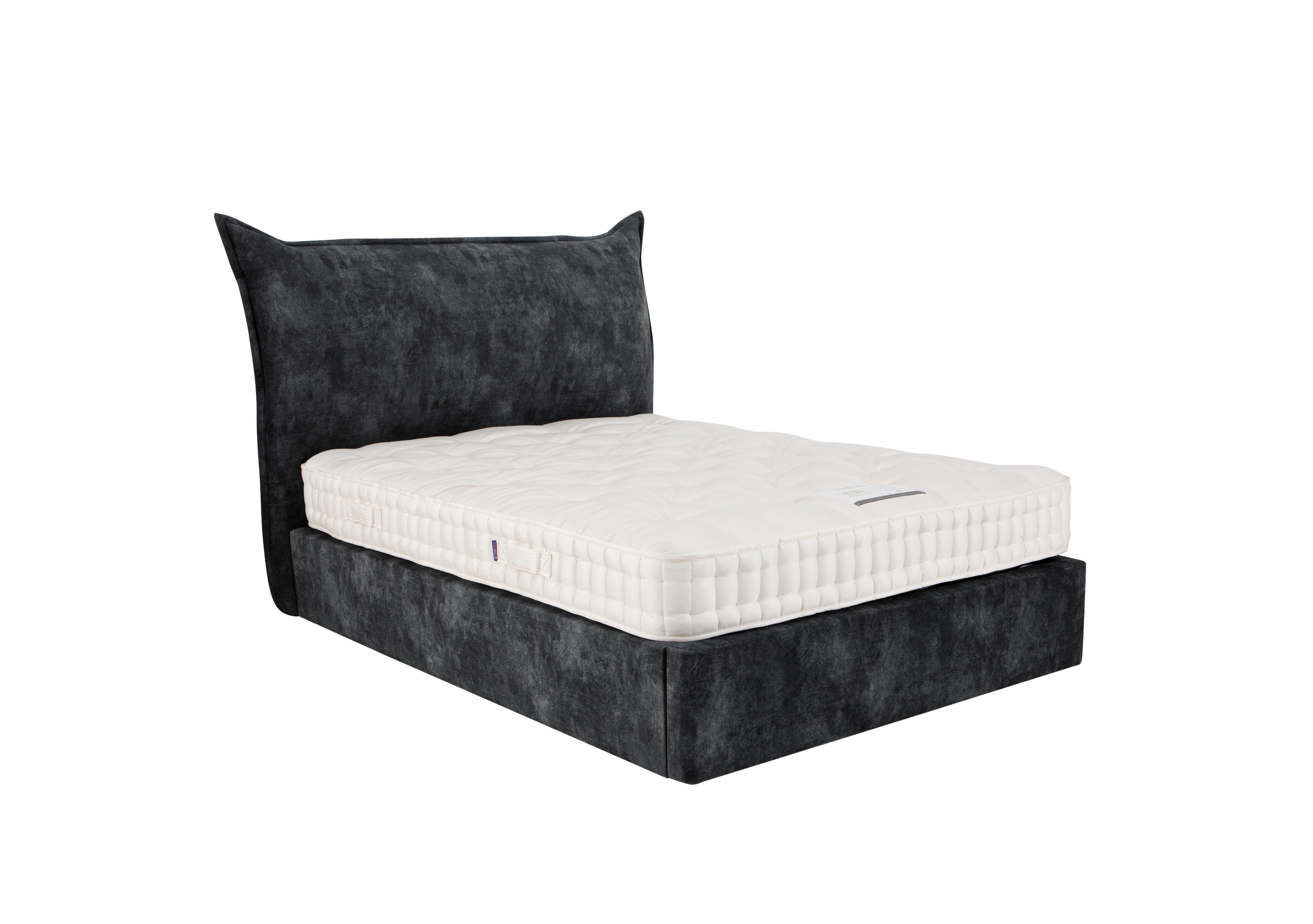 Lunar Electric Ottoman Bed Frame in Infinity Anthracite on Furniture Village