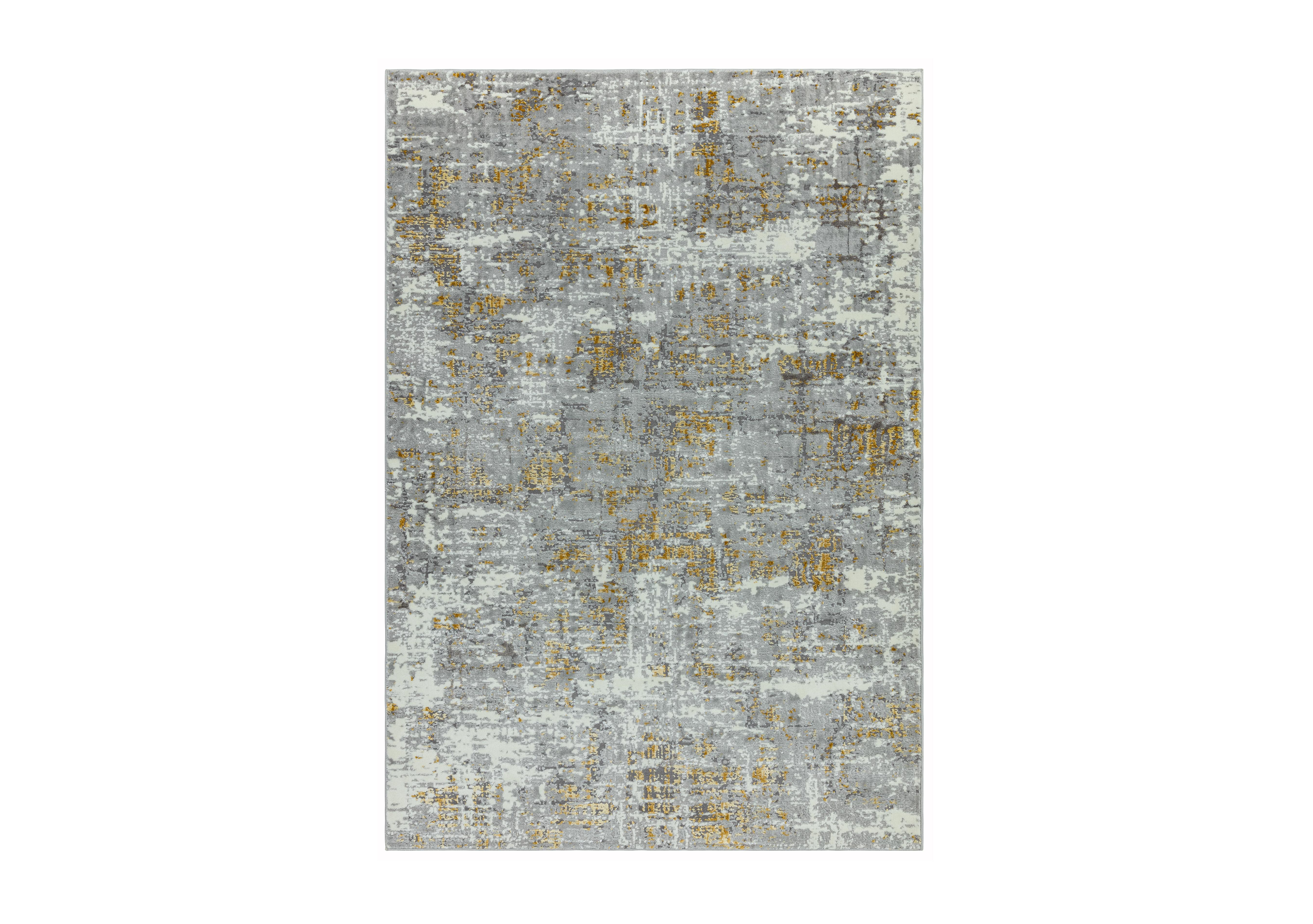 Sigma Yellow Rug in  on Furniture Village