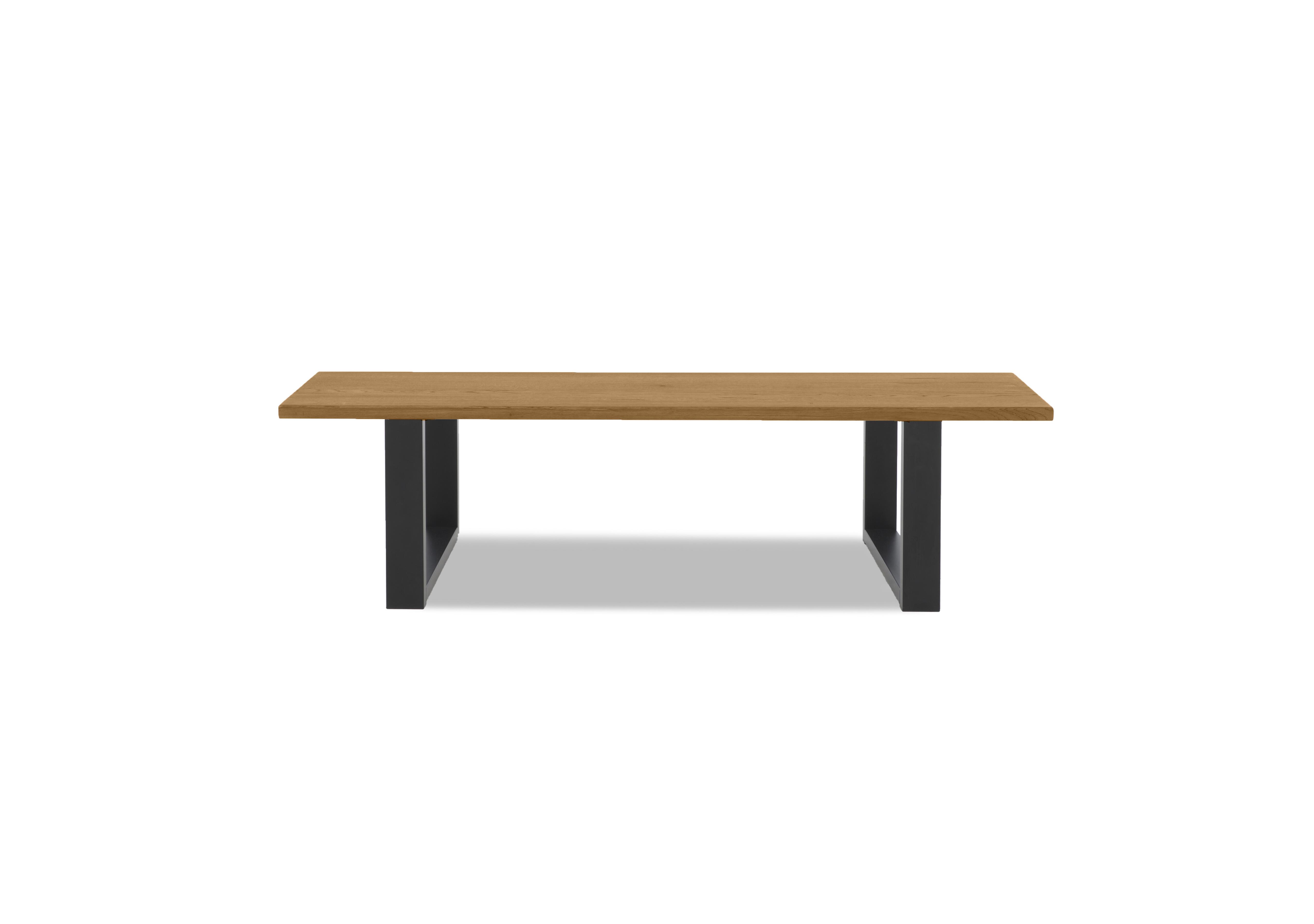 Terra Compact Dining Bench with U Shaped Legs in 1 Oil on Furniture Village