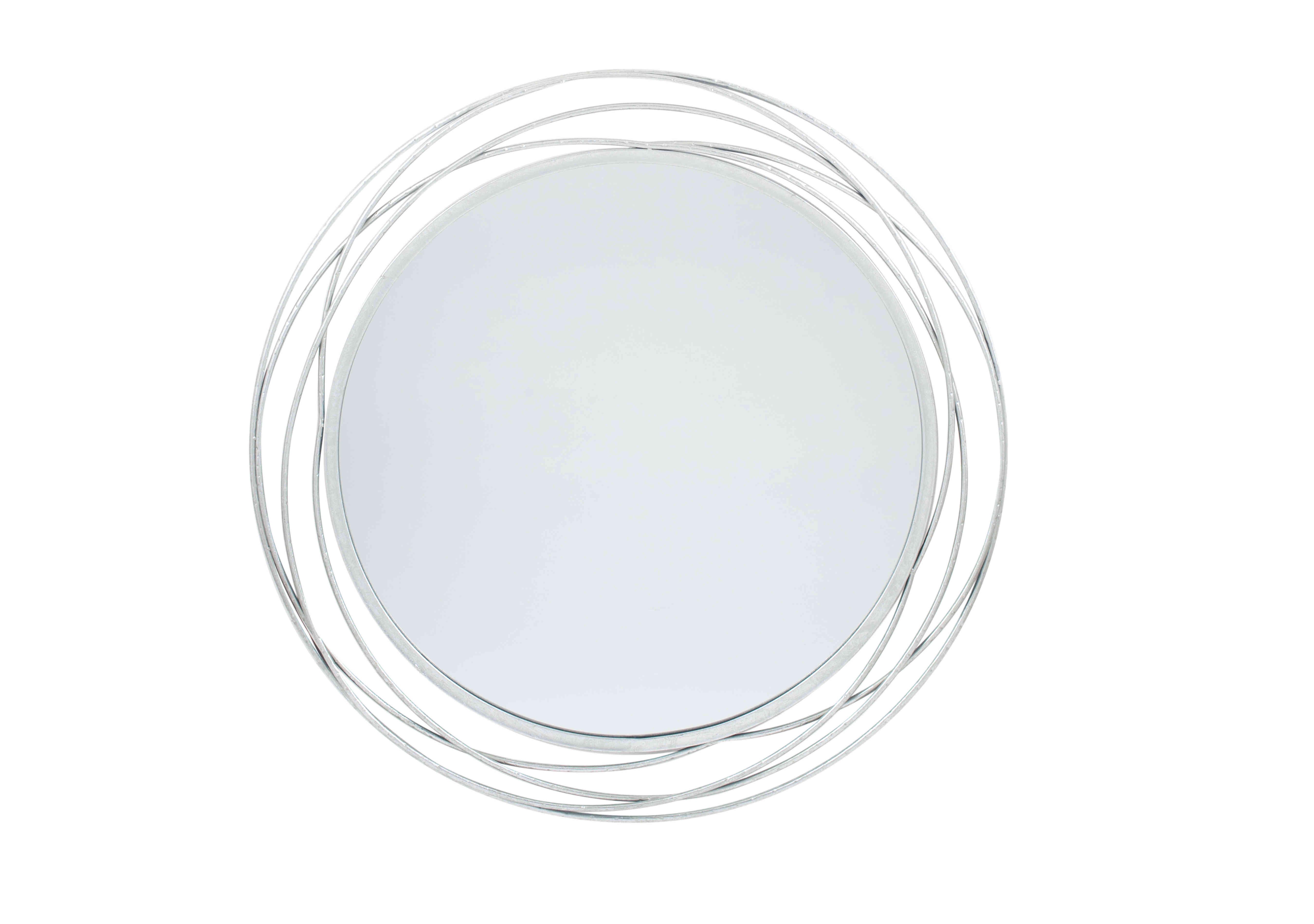 Edith Mirror in Silver on Furniture Village