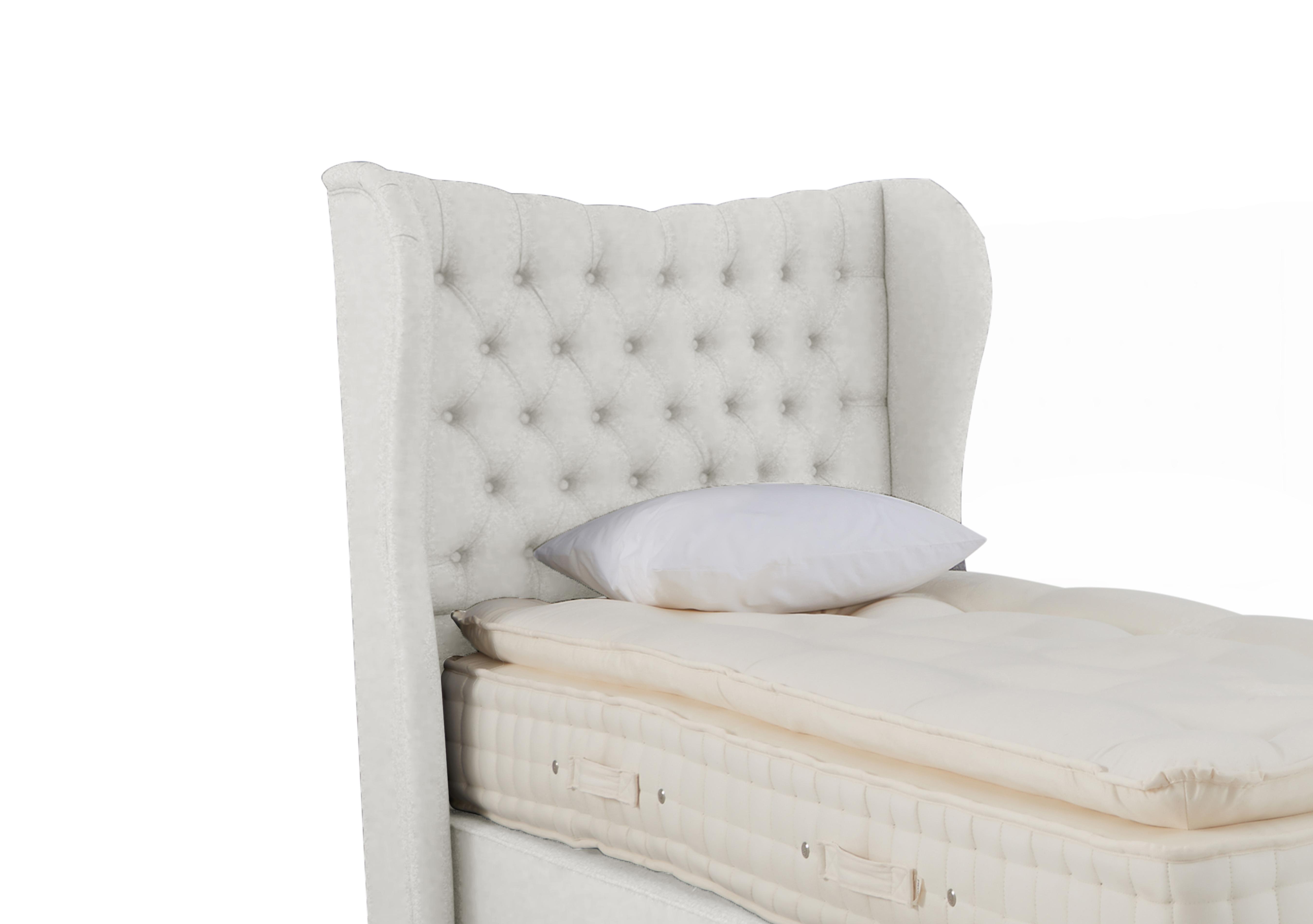 Bespoke Hurley Floor Standing Headboard in Imperio 901 Cream on Furniture Village