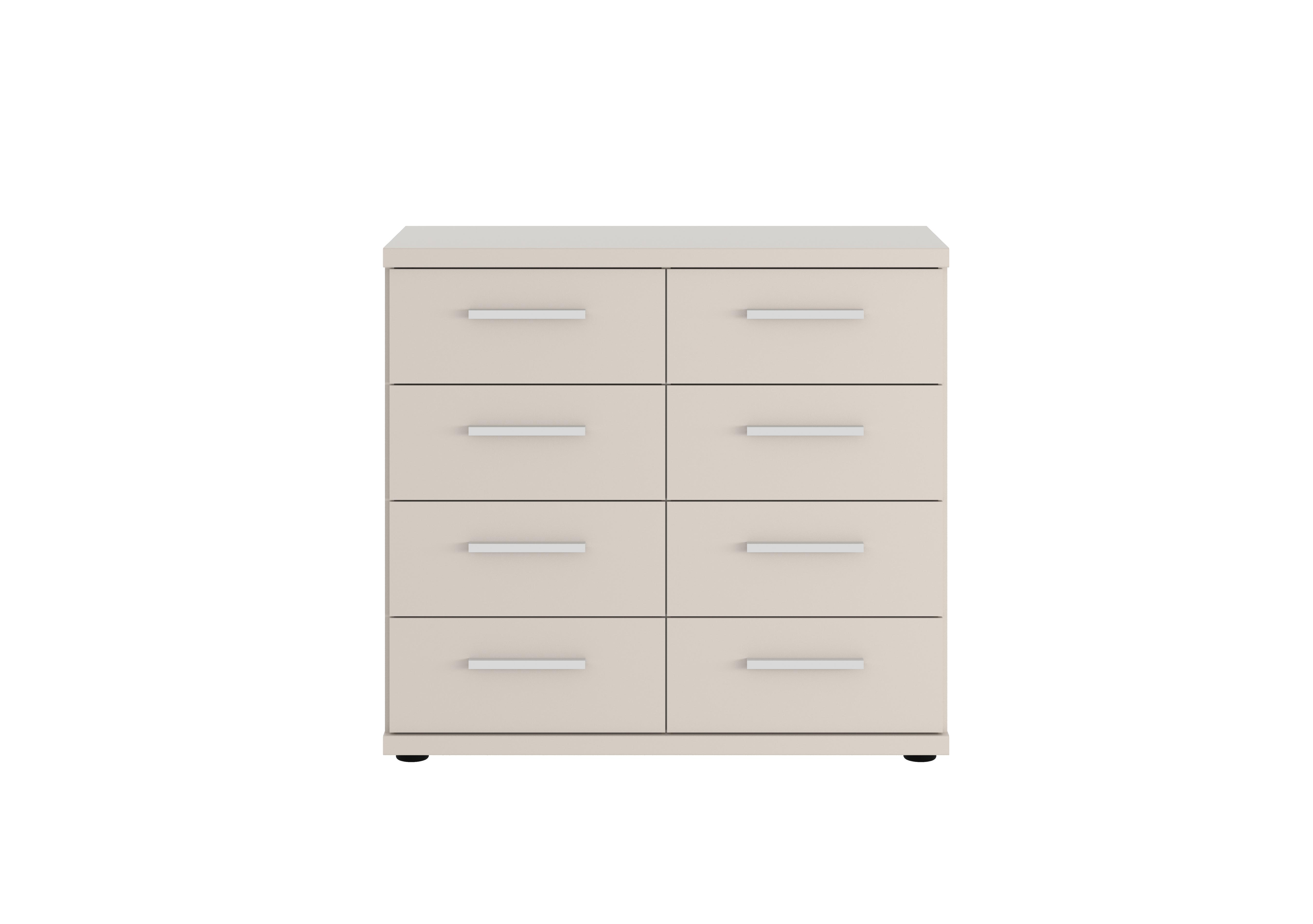 Kempton 8 Drawer Chest in Champagne on Furniture Village