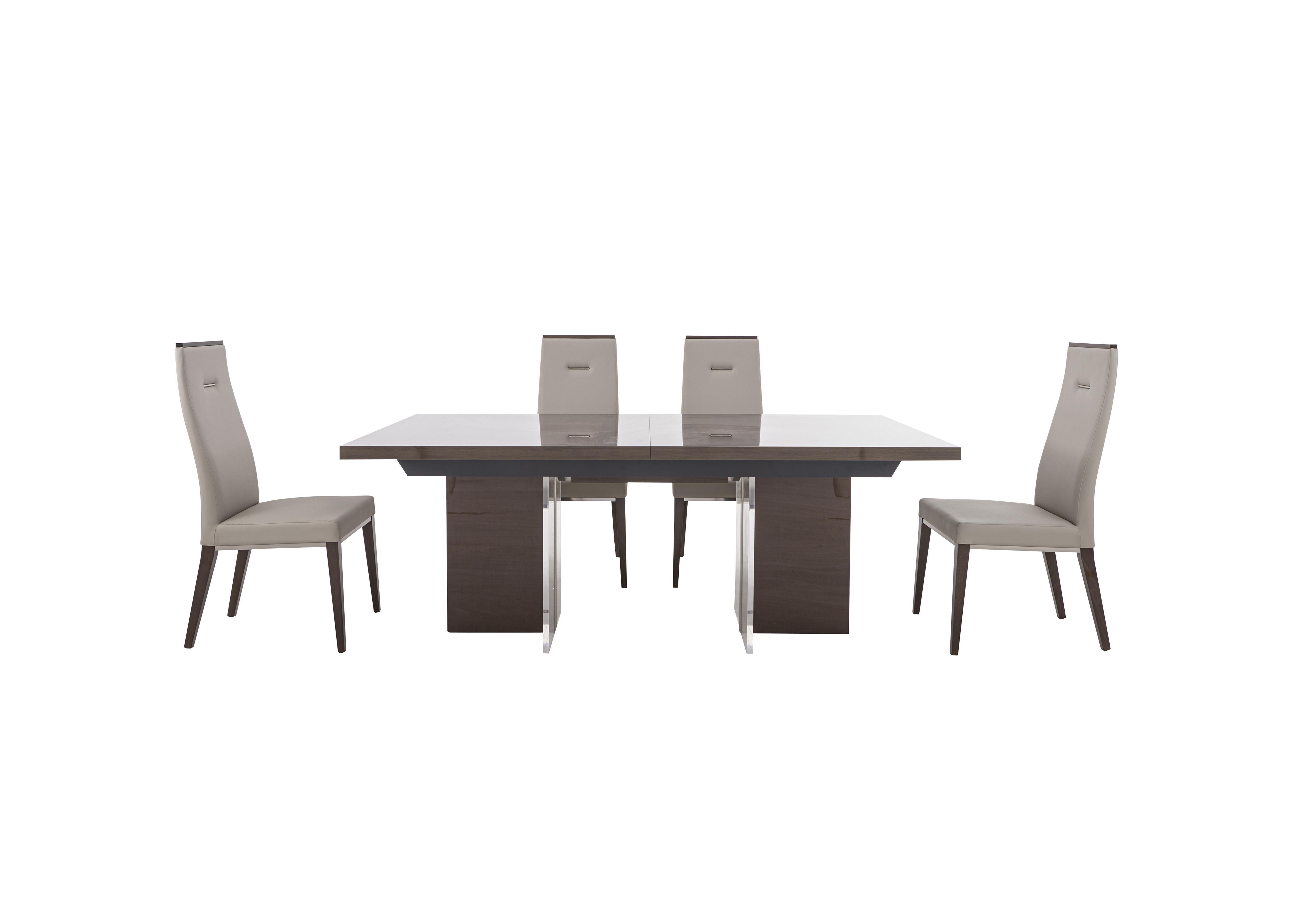 Corrado Extending Dining Table and 4 Dining Chairs in  on Furniture Village