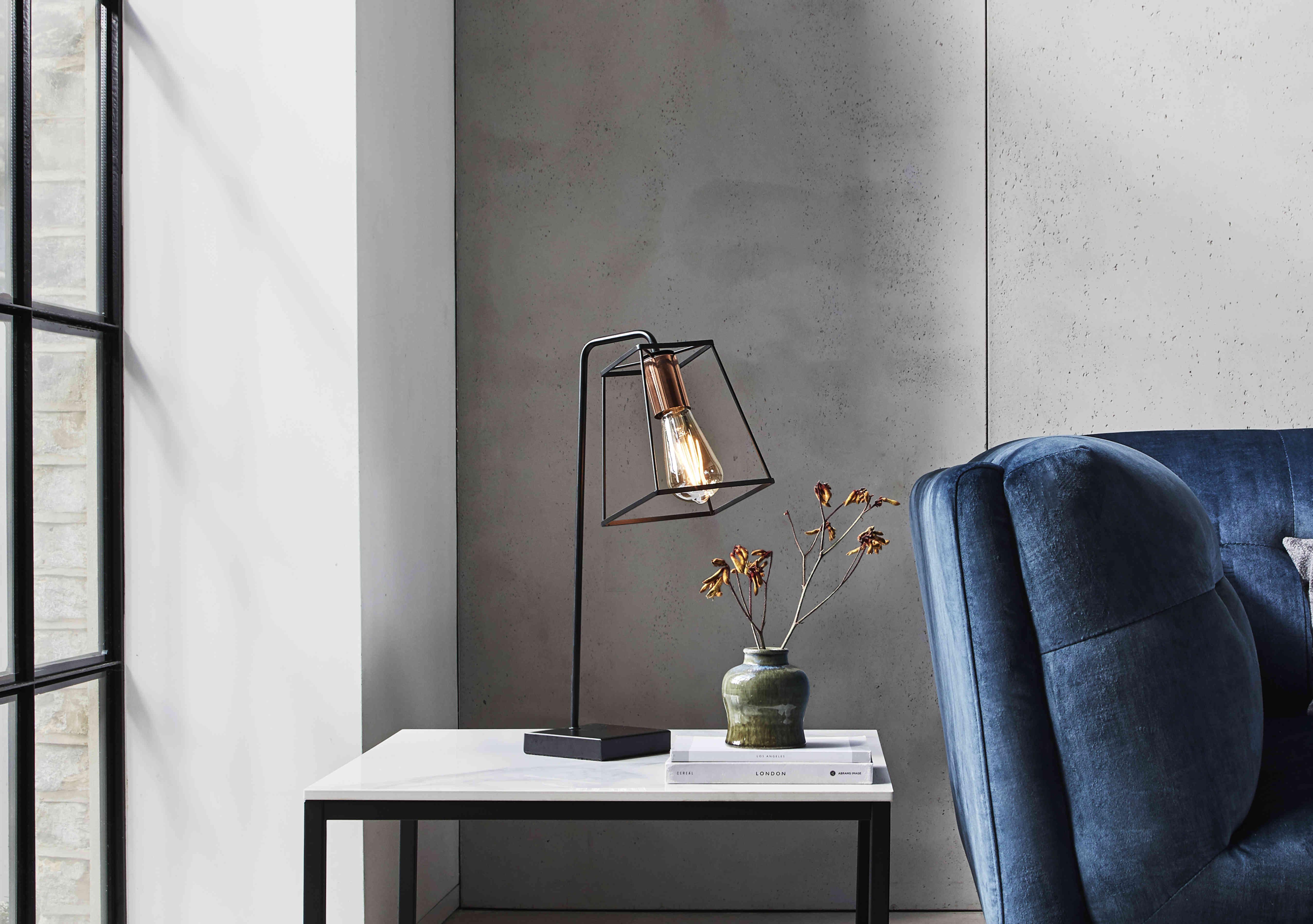 Tower Table Lamp in  on Furniture Village