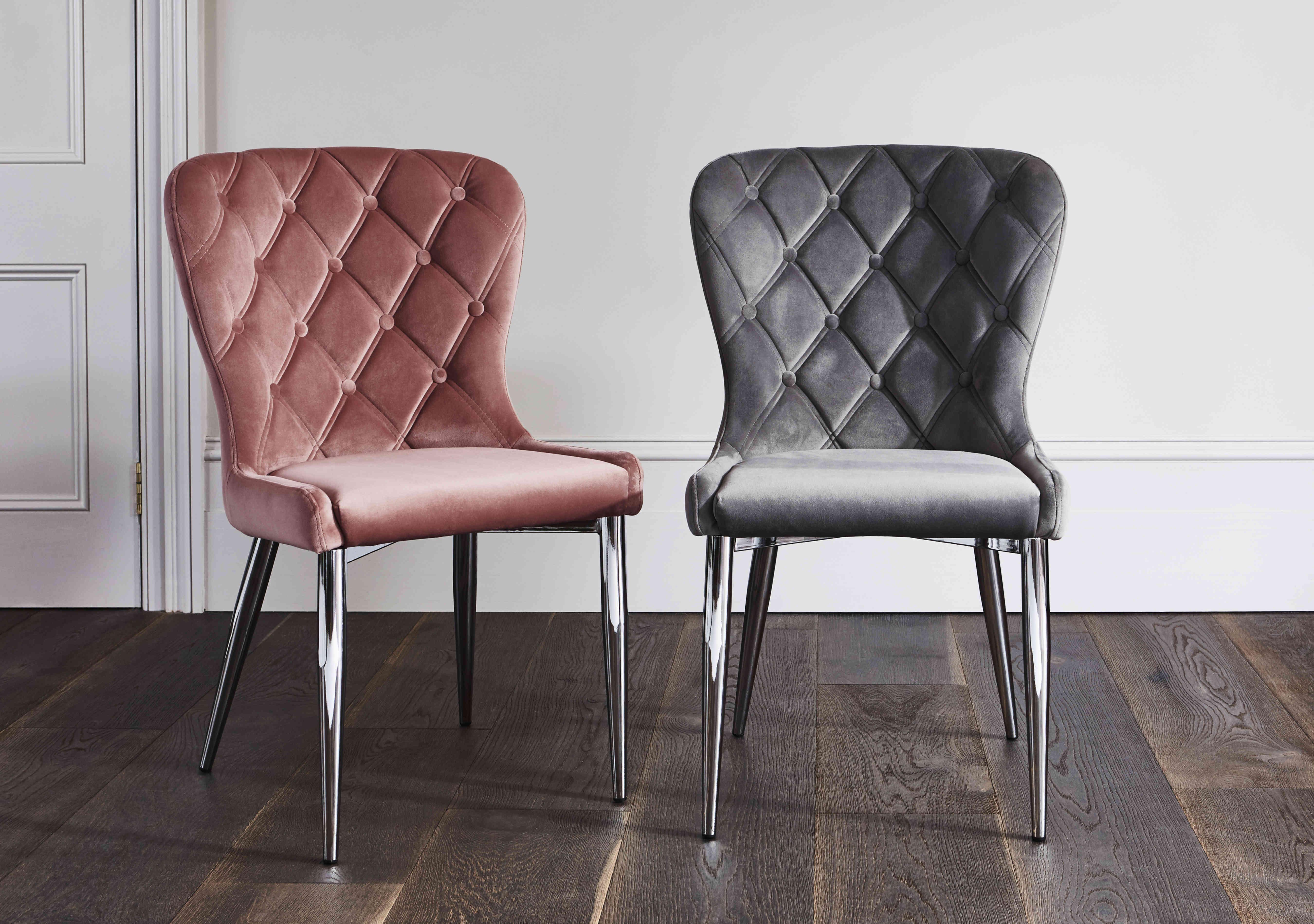 Donnie Dining Chair in  on Furniture Village