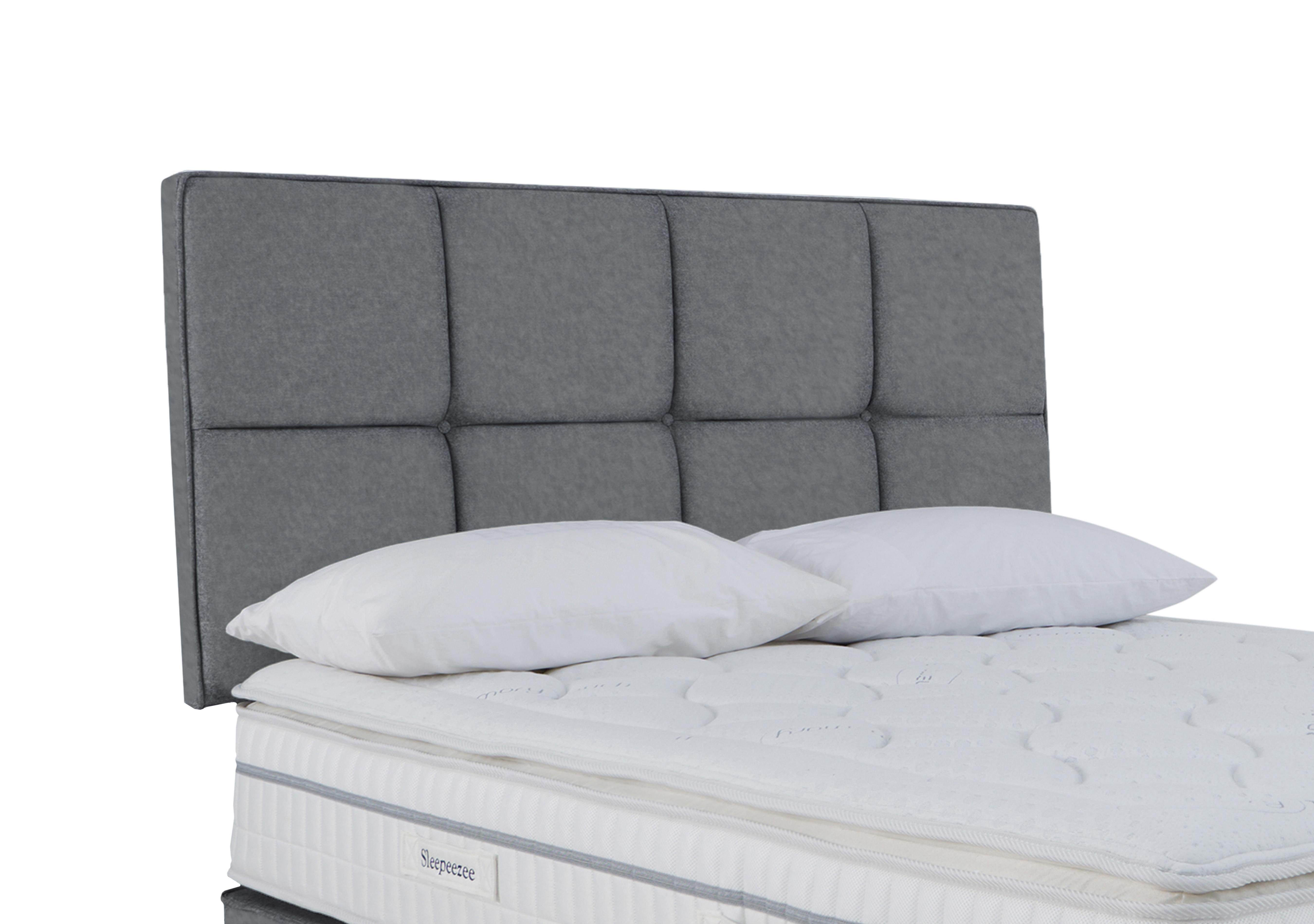 Dalmore Strutted Headboard in Joshua Ash on Furniture Village