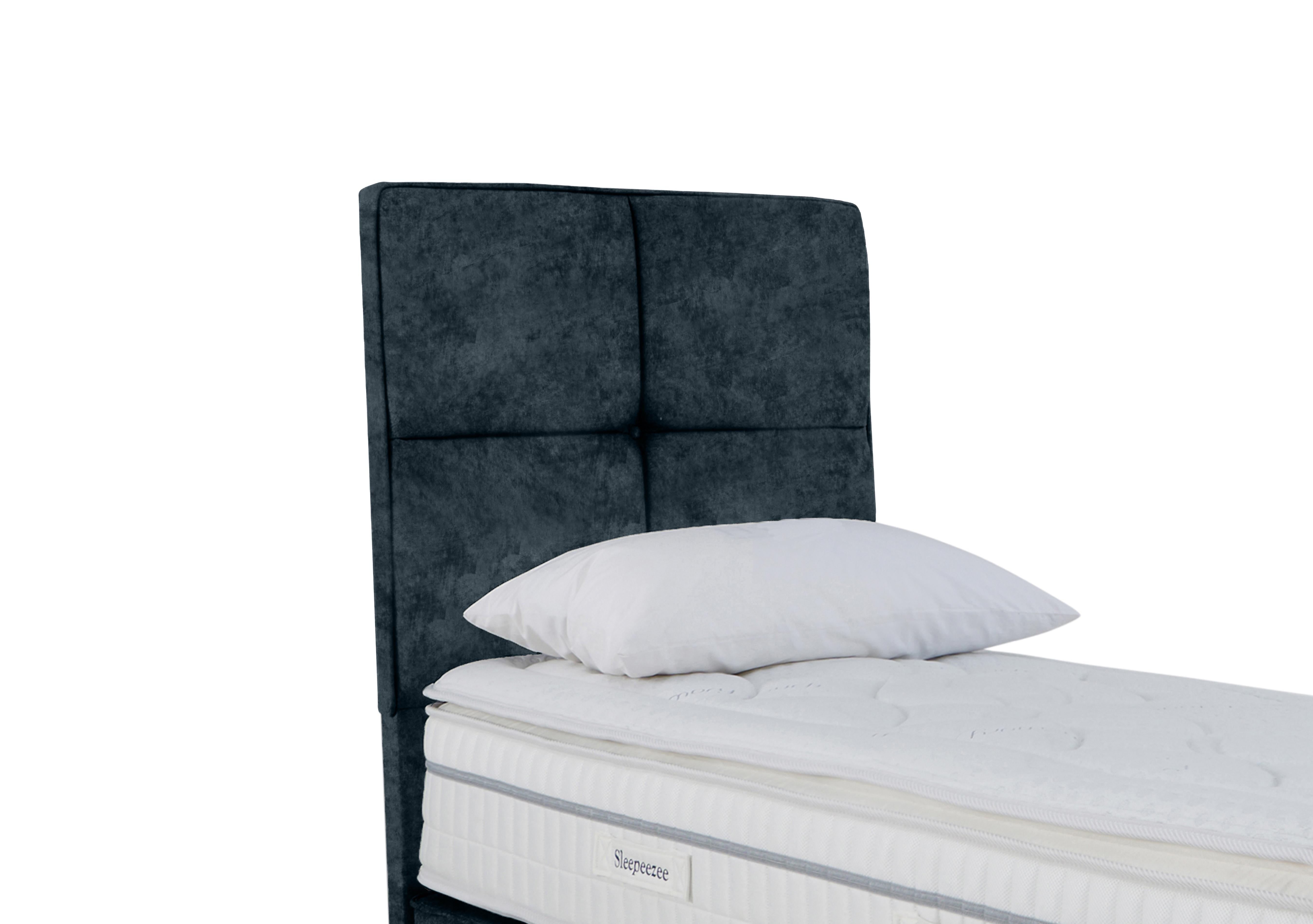 Dalmore Floor Standing Headboard in Daytona Ocean on Furniture Village