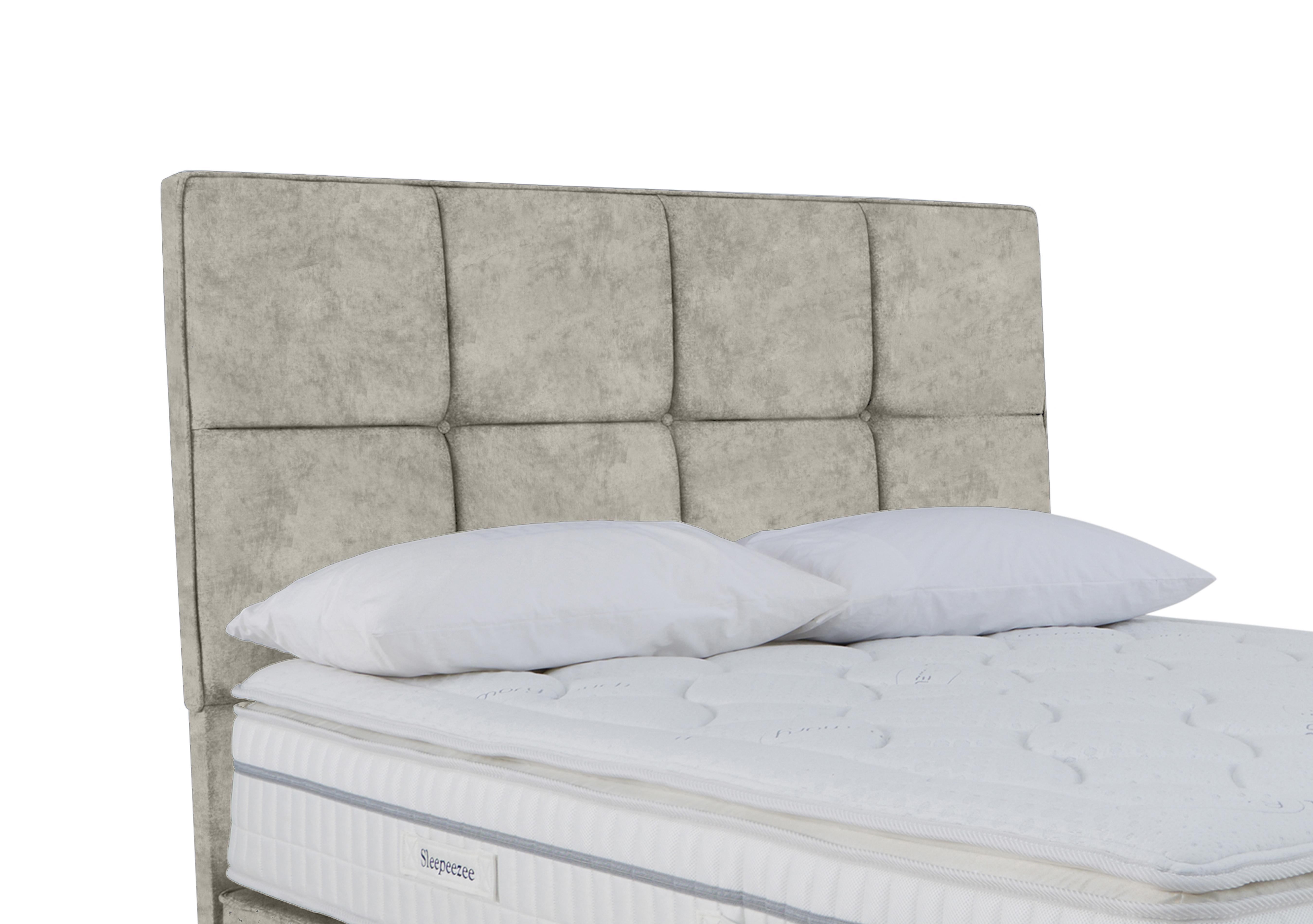 Dalmore Floor Standing Headboard in Daytona Stone on Furniture Village