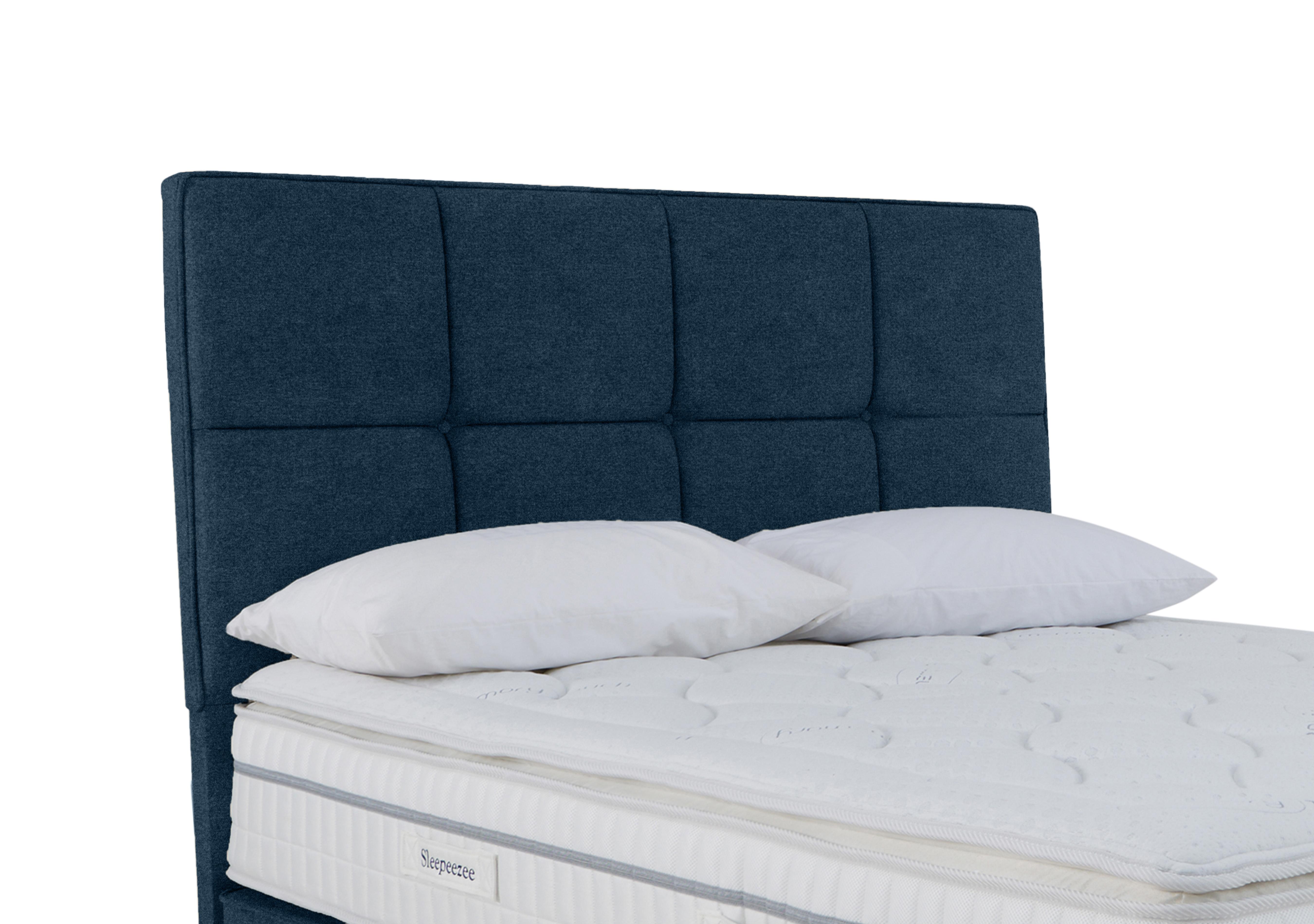Dalmore Floor Standing Headboard in Queens Denim on Furniture Village