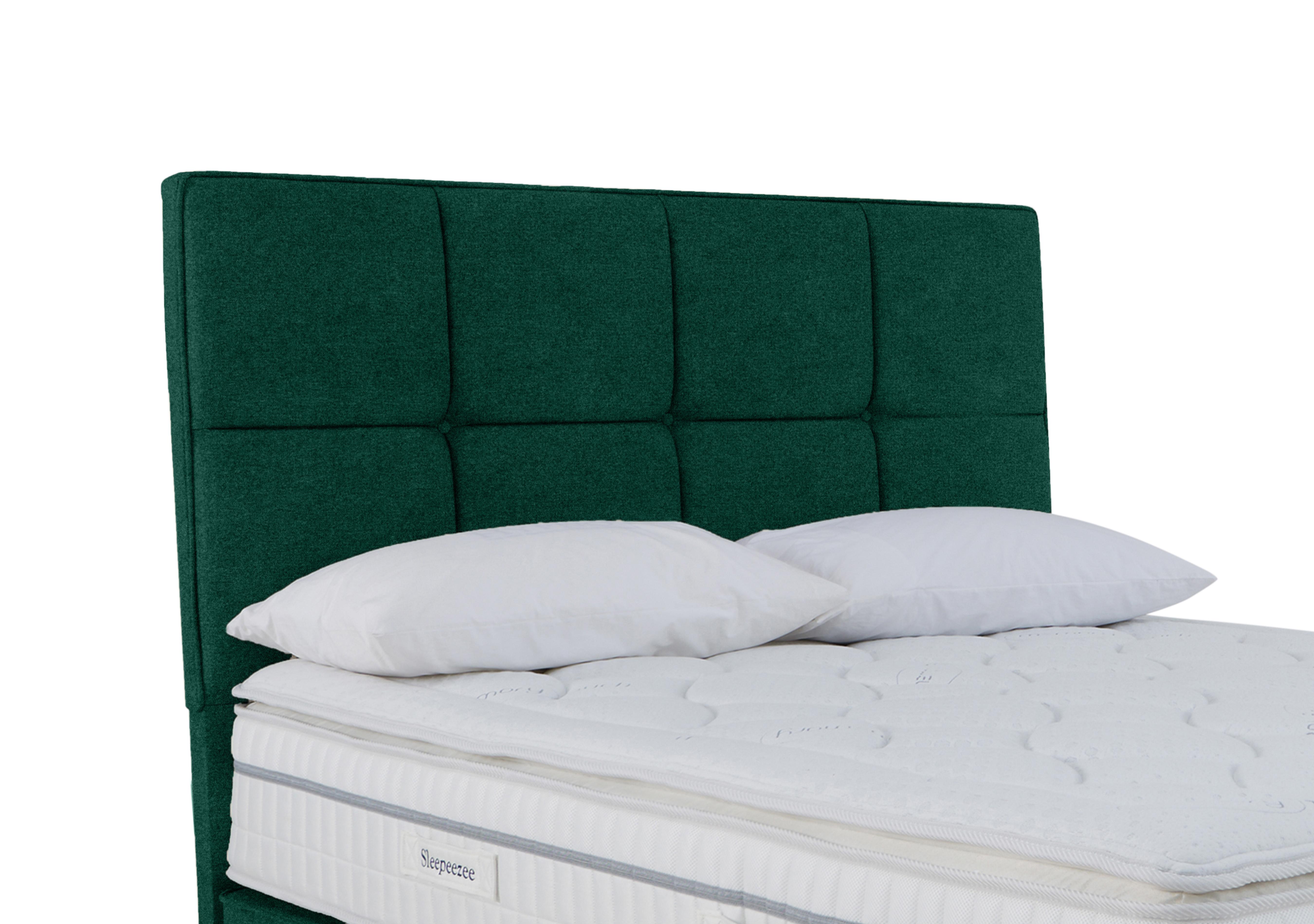 Dalmore Floor Standing Headboard in Queens Green on Furniture Village