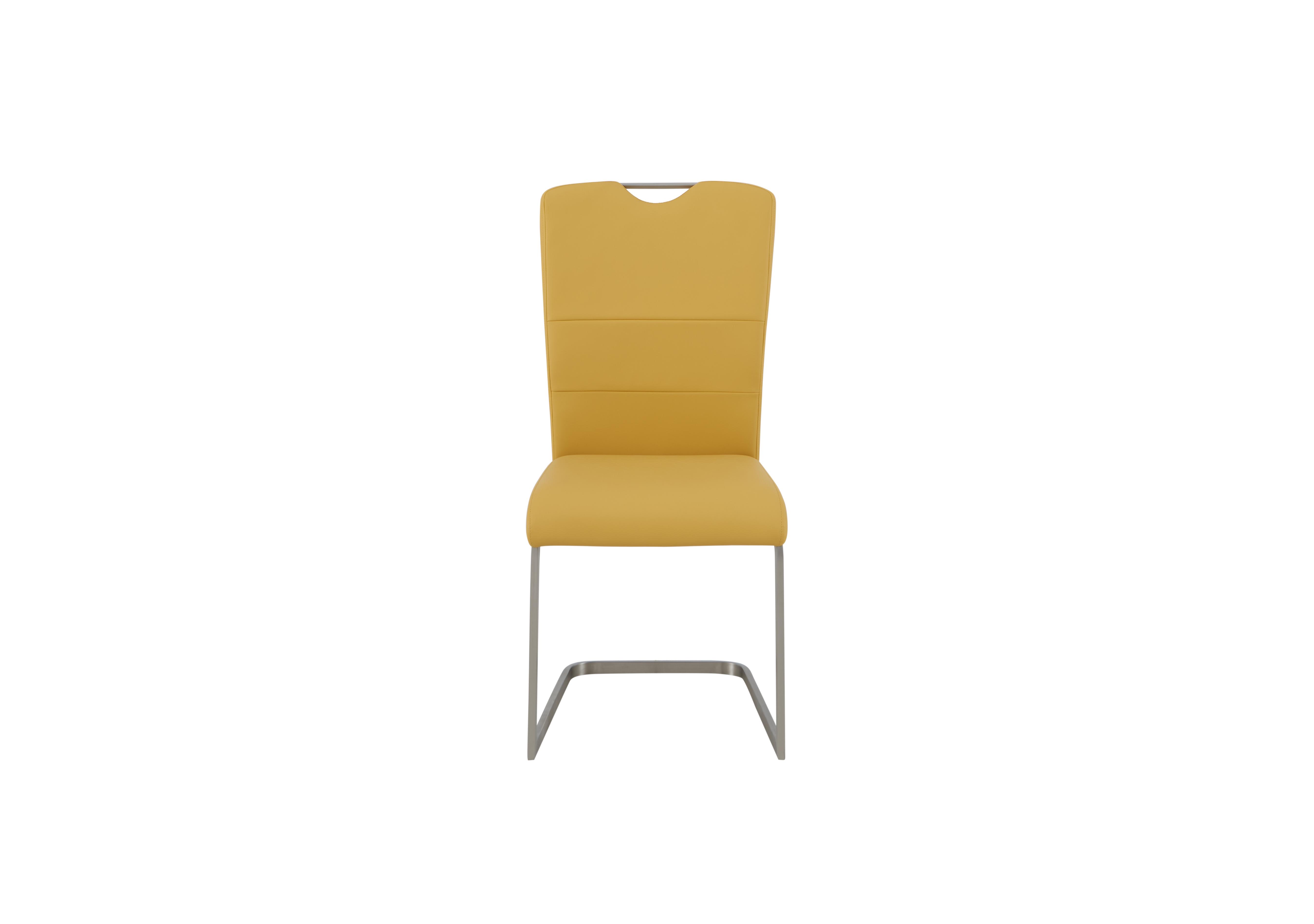 Bianco Dining Chair in Yellow on Furniture Village