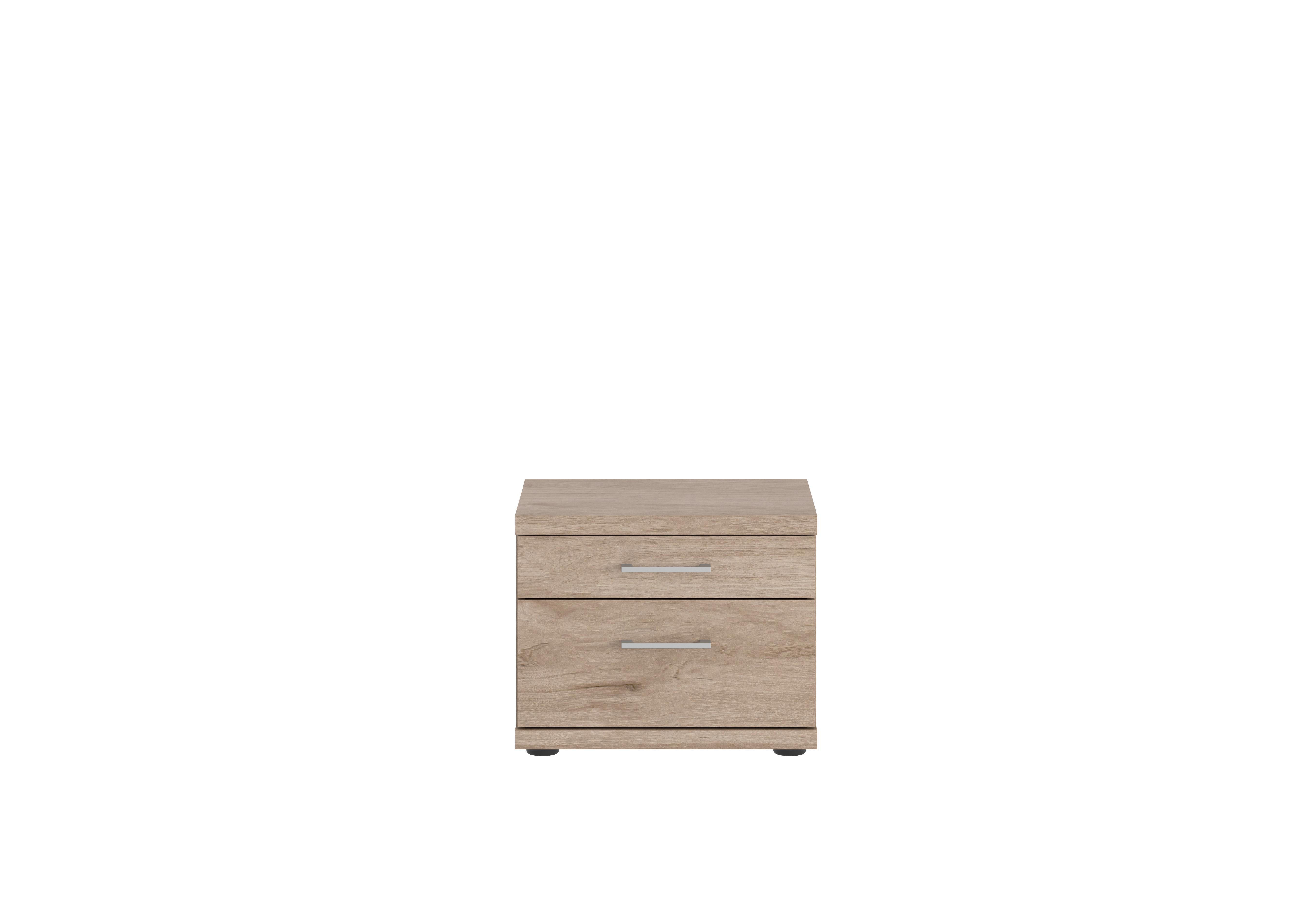 Oxford 2 Drawer Bedside Cabinet in Holm Oak on Furniture Village