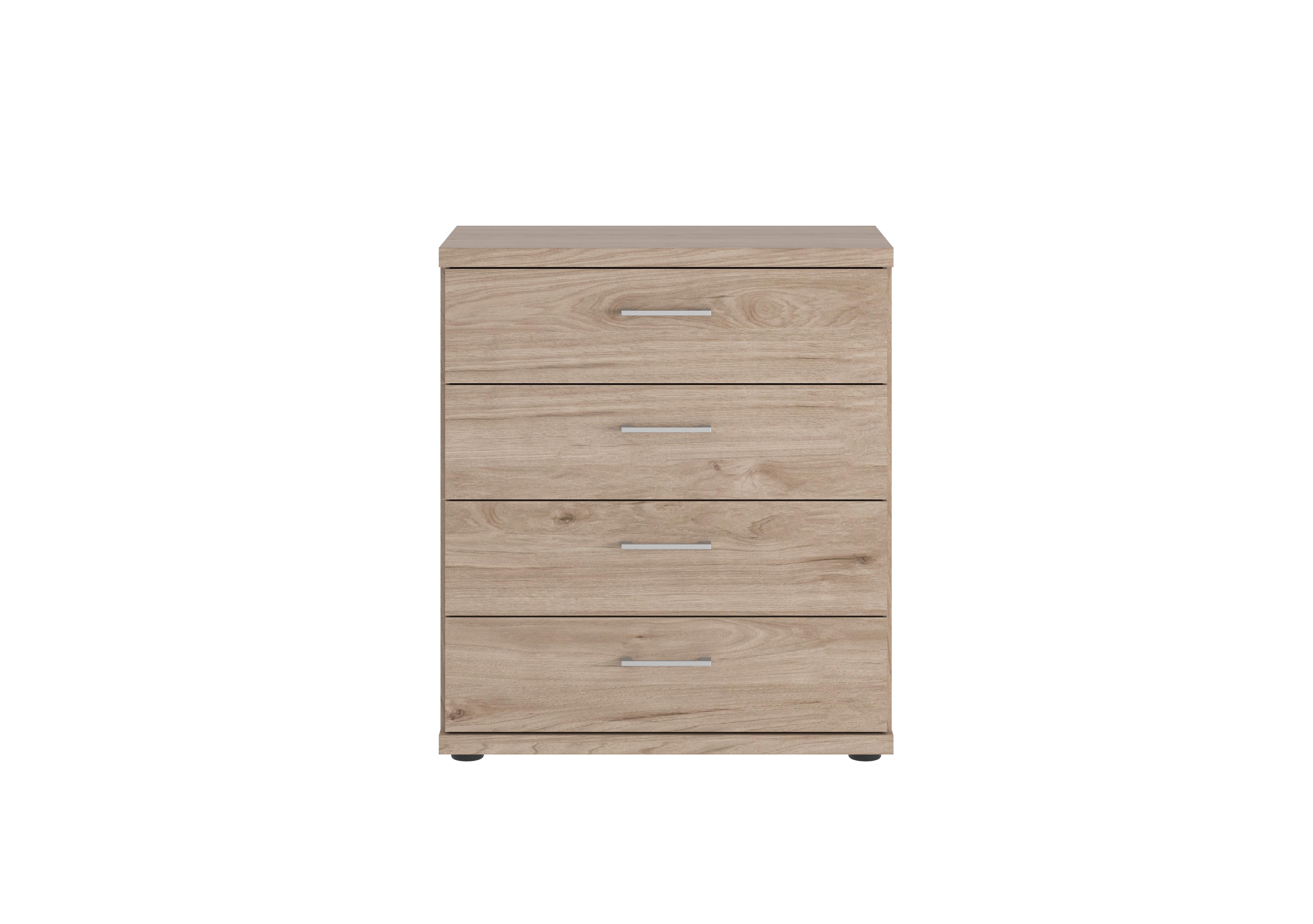 Oxford 4 Drawer Wide Chest in Holm Oak on Furniture Village