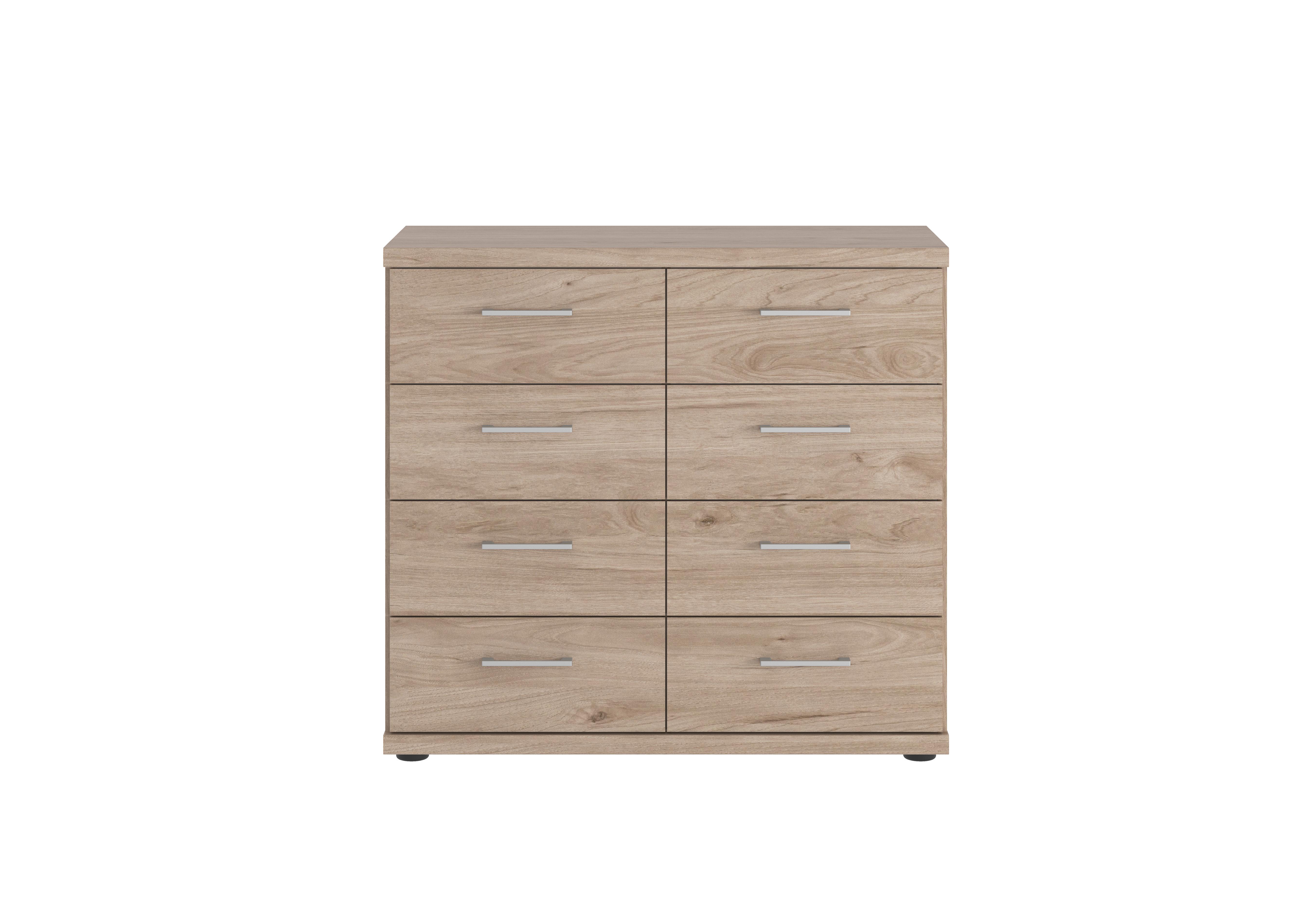 Oxford 8 Drawer Wide Chest in Holm Oak on Furniture Village