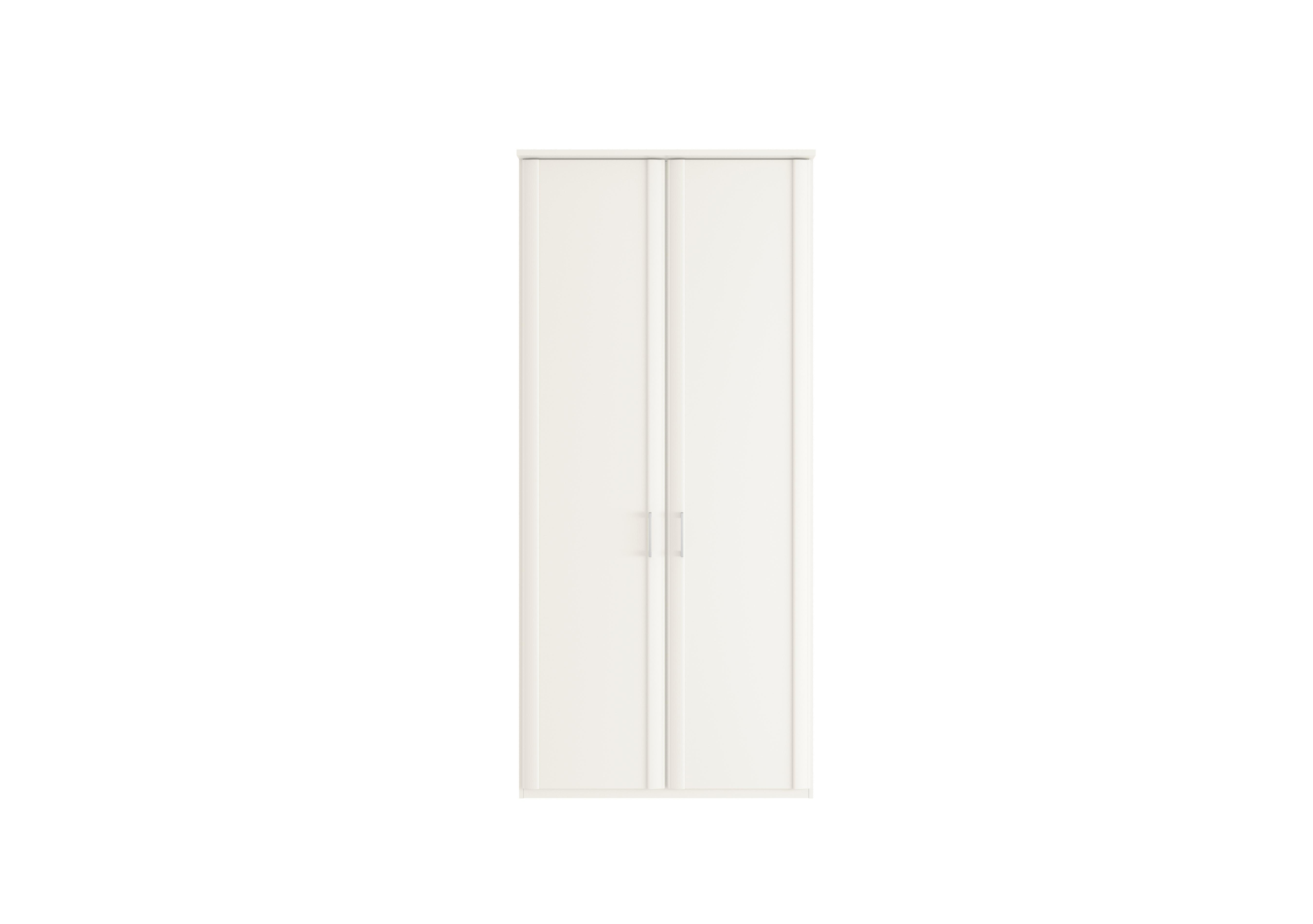 Oxford 2 Door Hinged Wardrobe in White on Furniture Village