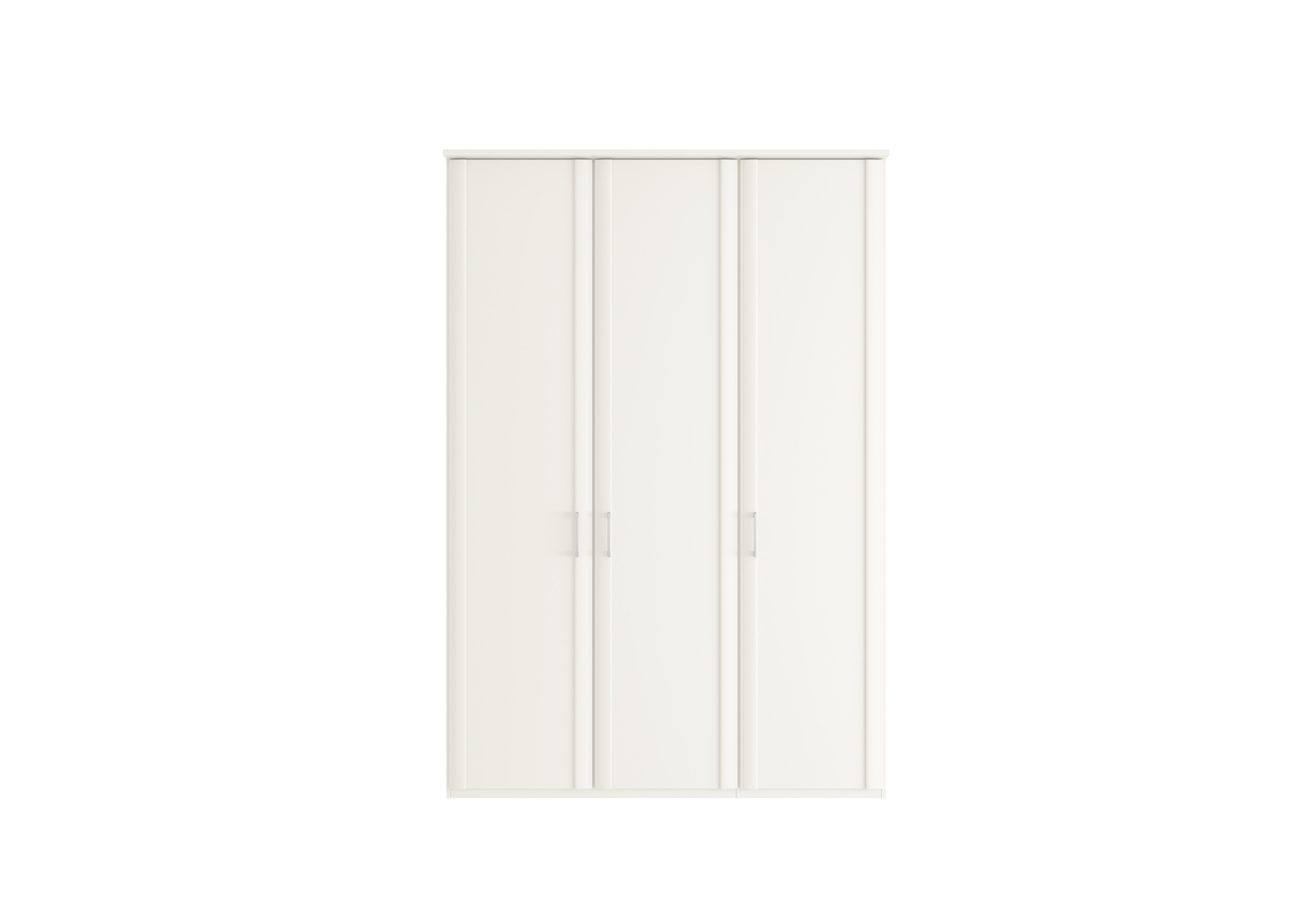 Oxford 3 Door Hinged Wardrobe in White on Furniture Village