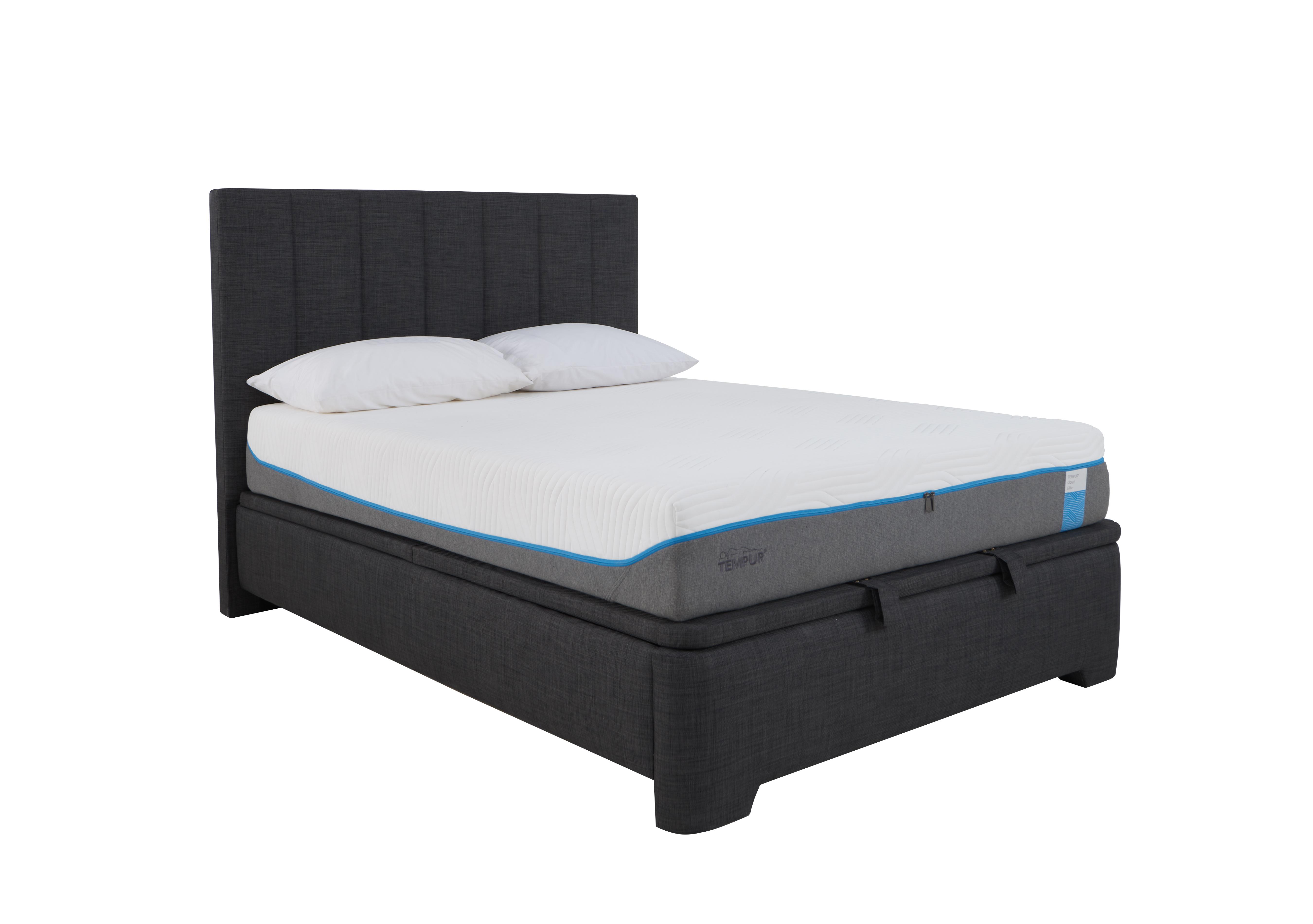 Aramis Ottoman Bedframe in Slate Grey on Furniture Village