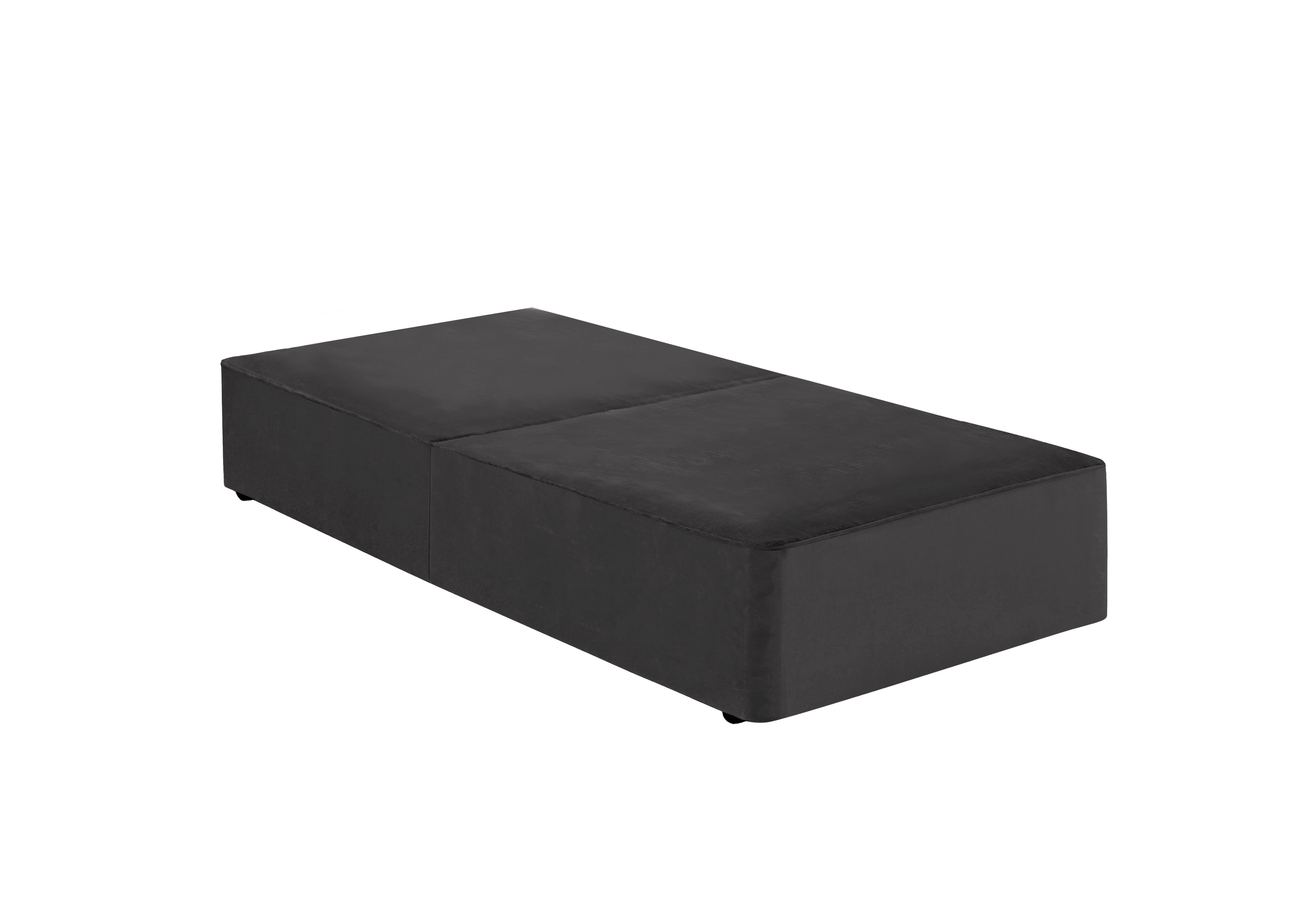 Yorkshire Divan Base in Seven Anthracite on Furniture Village