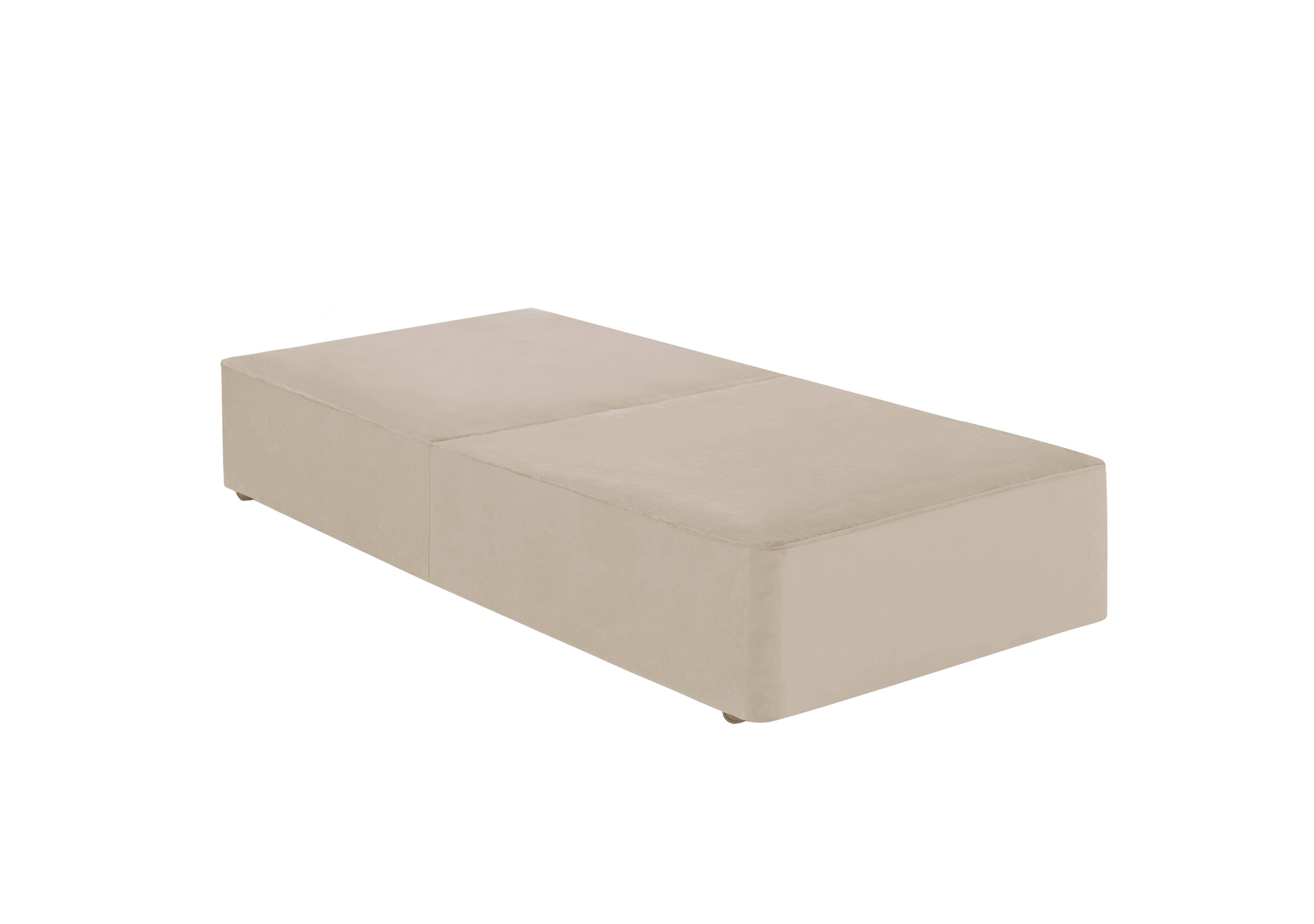 Yorkshire Divan Base in Seven Ivory on Furniture Village