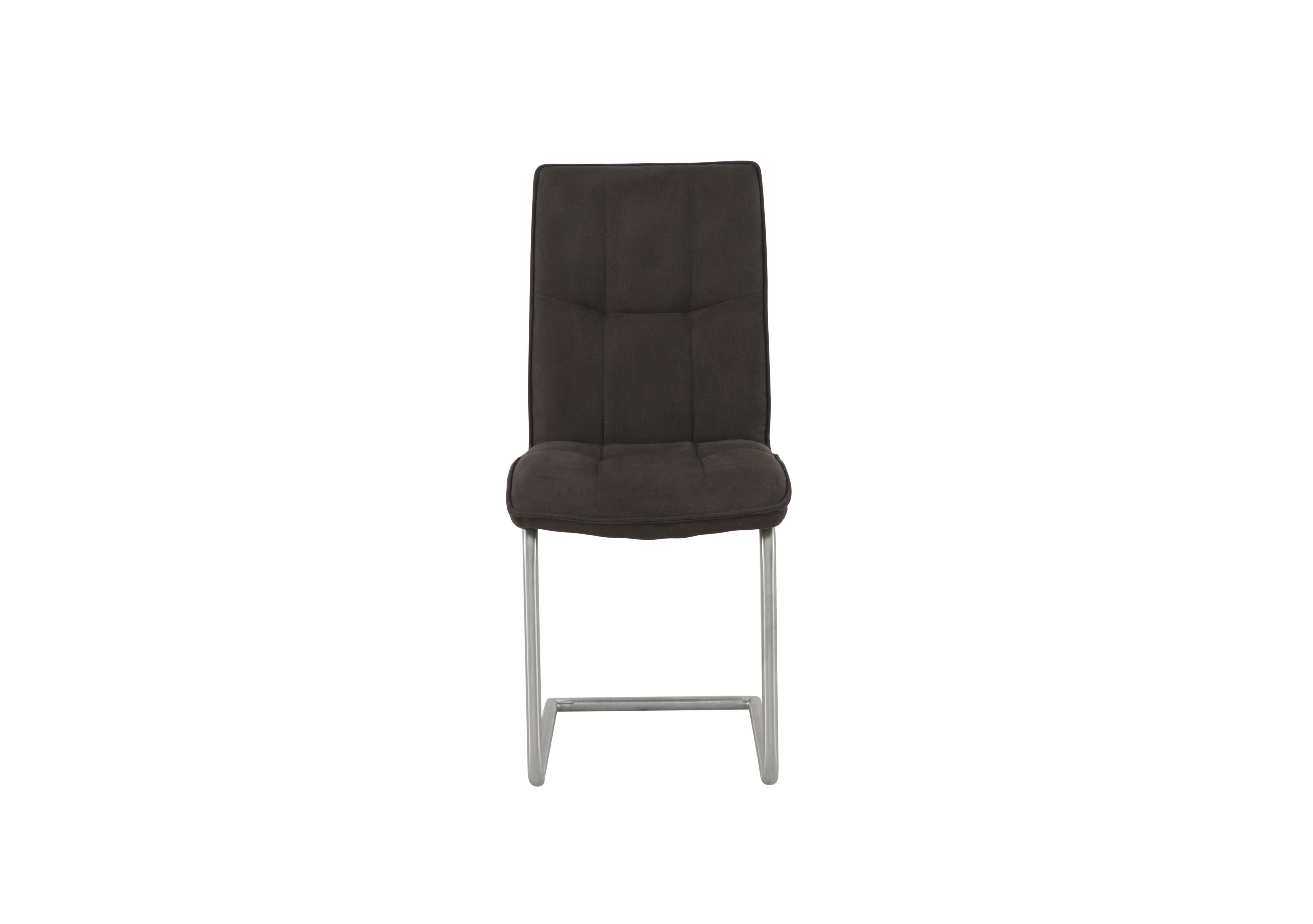 Fusion Cantilever Dining Chair in Charcoal on Furniture Village
