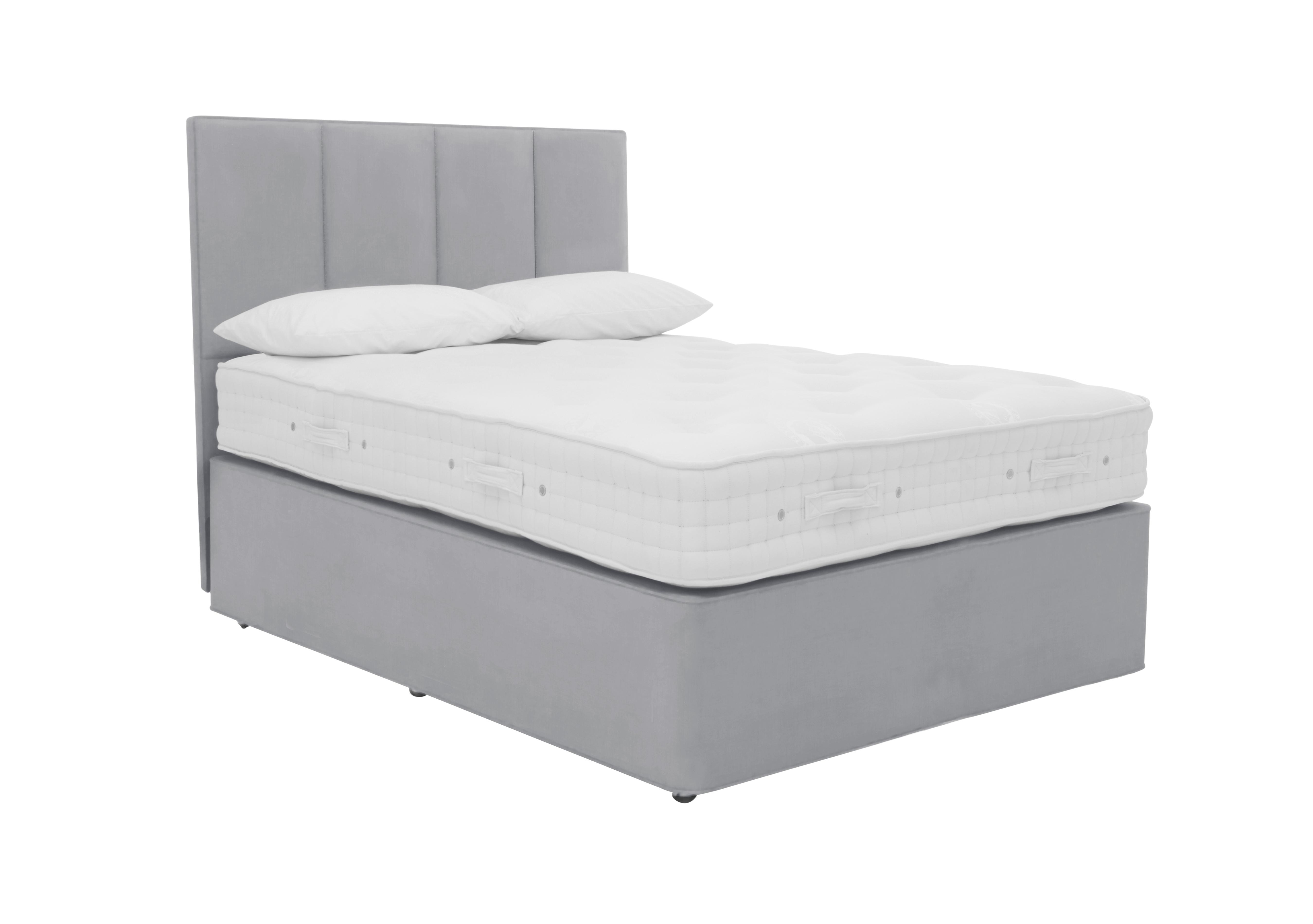 Bespoke Opulent Divan Set in Premium 806 Simply Zinc on Furniture Village