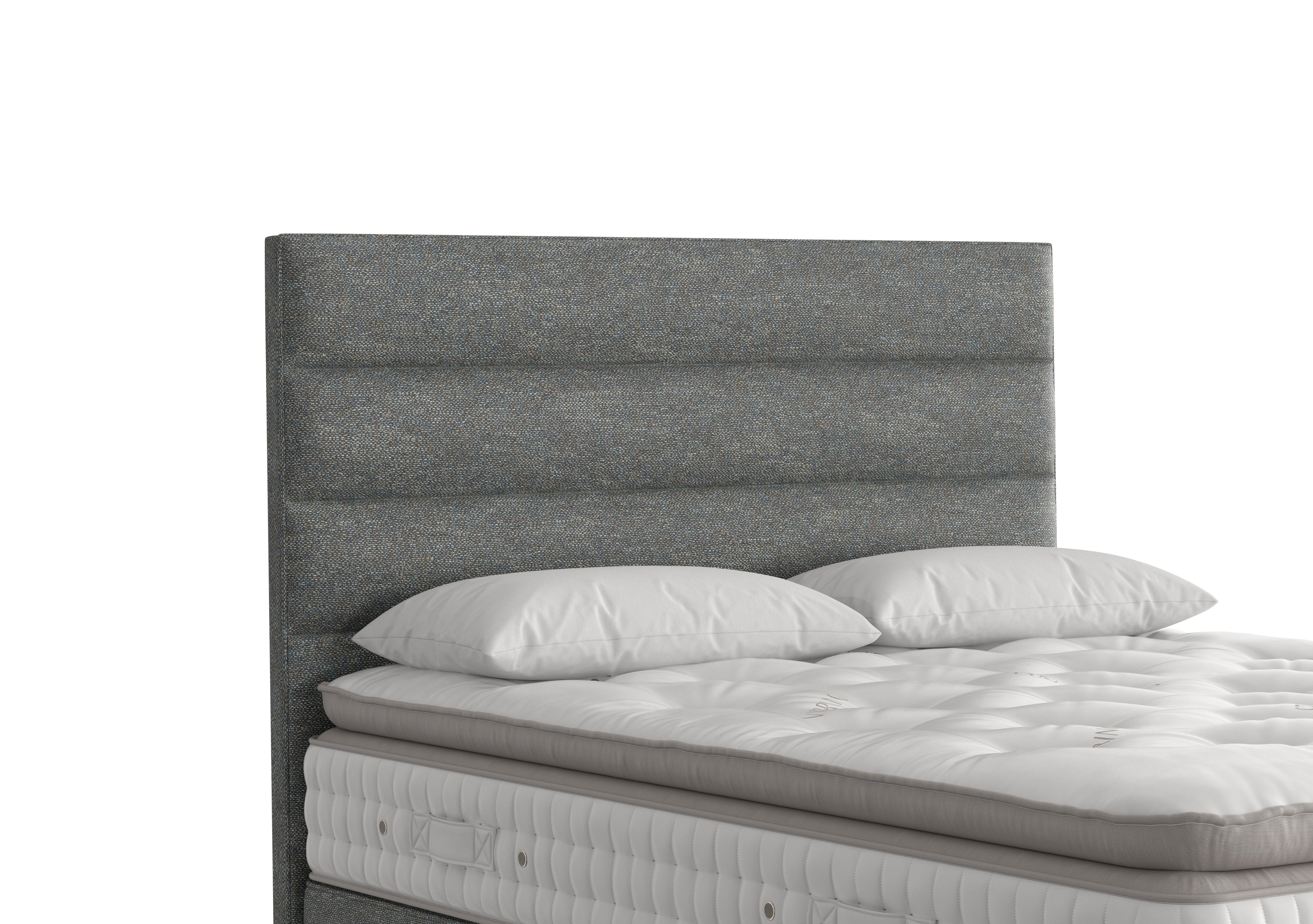 Farleigh Floor Standing Headboard in 2148 Boucle Sodalite on Furniture Village