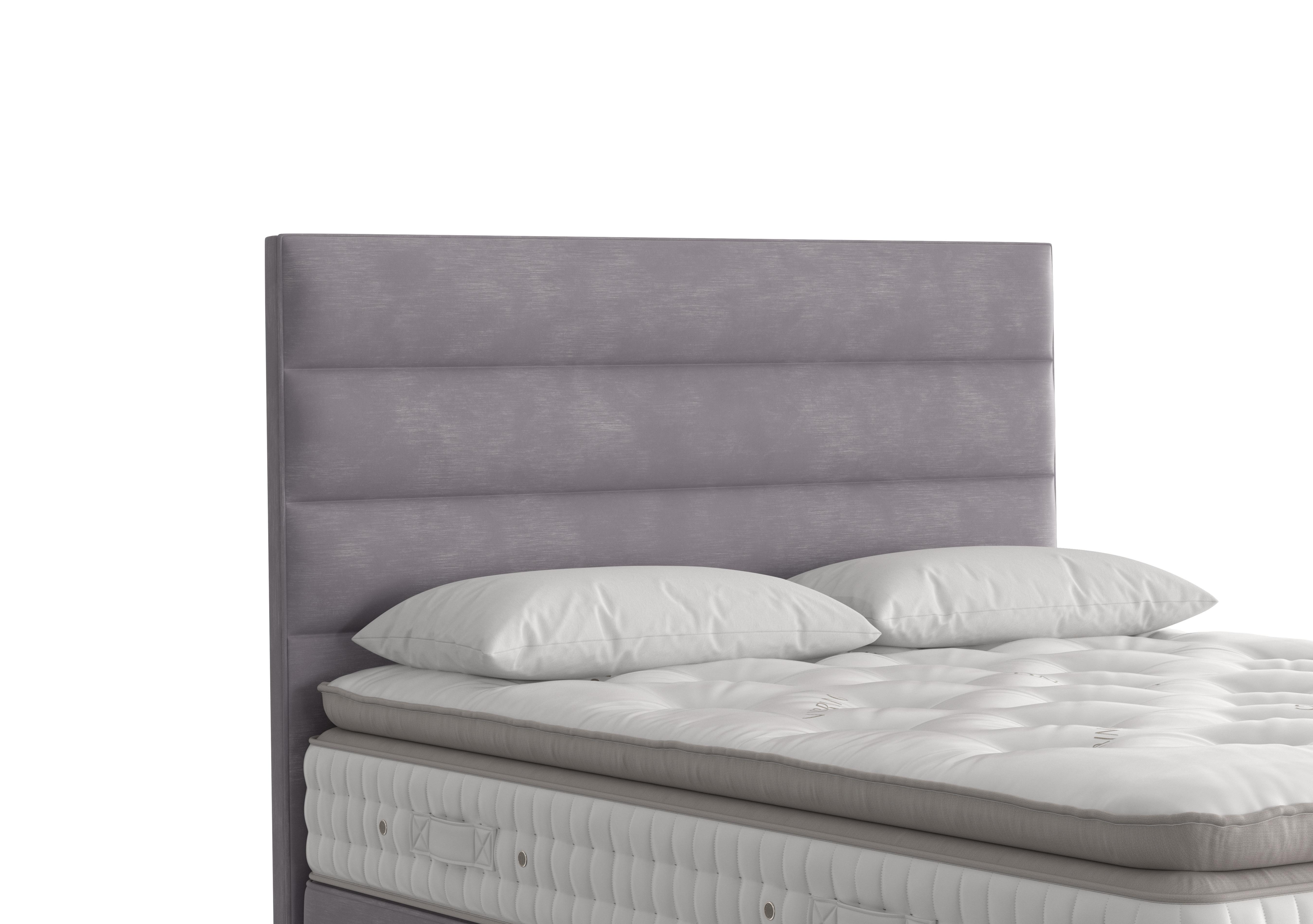 Farleigh Floor Standing Headboard in 4067 Lovely Armour on Furniture Village