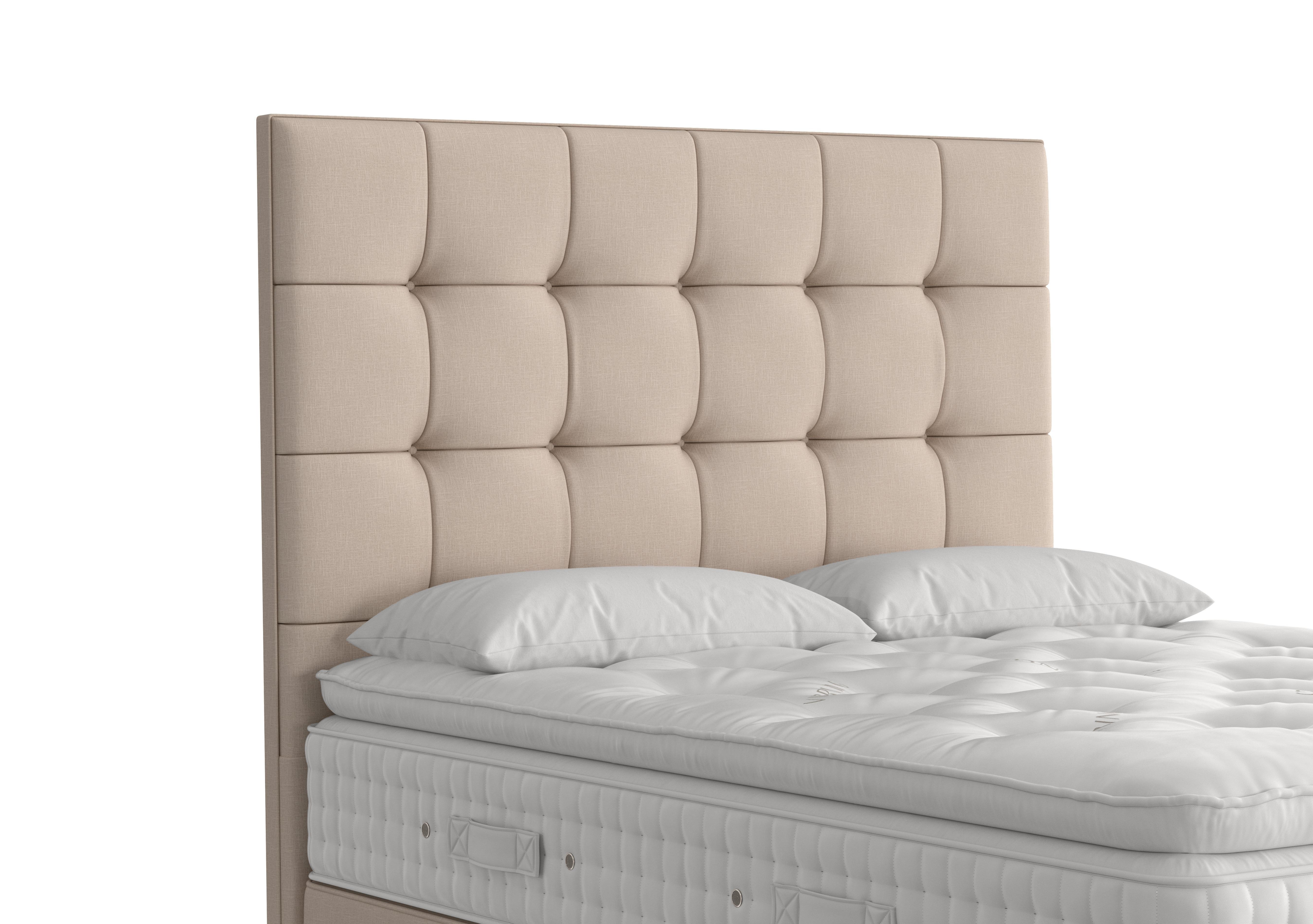 Langdon Floor Standing Headboard in 2025 Gem Powder on Furniture Village