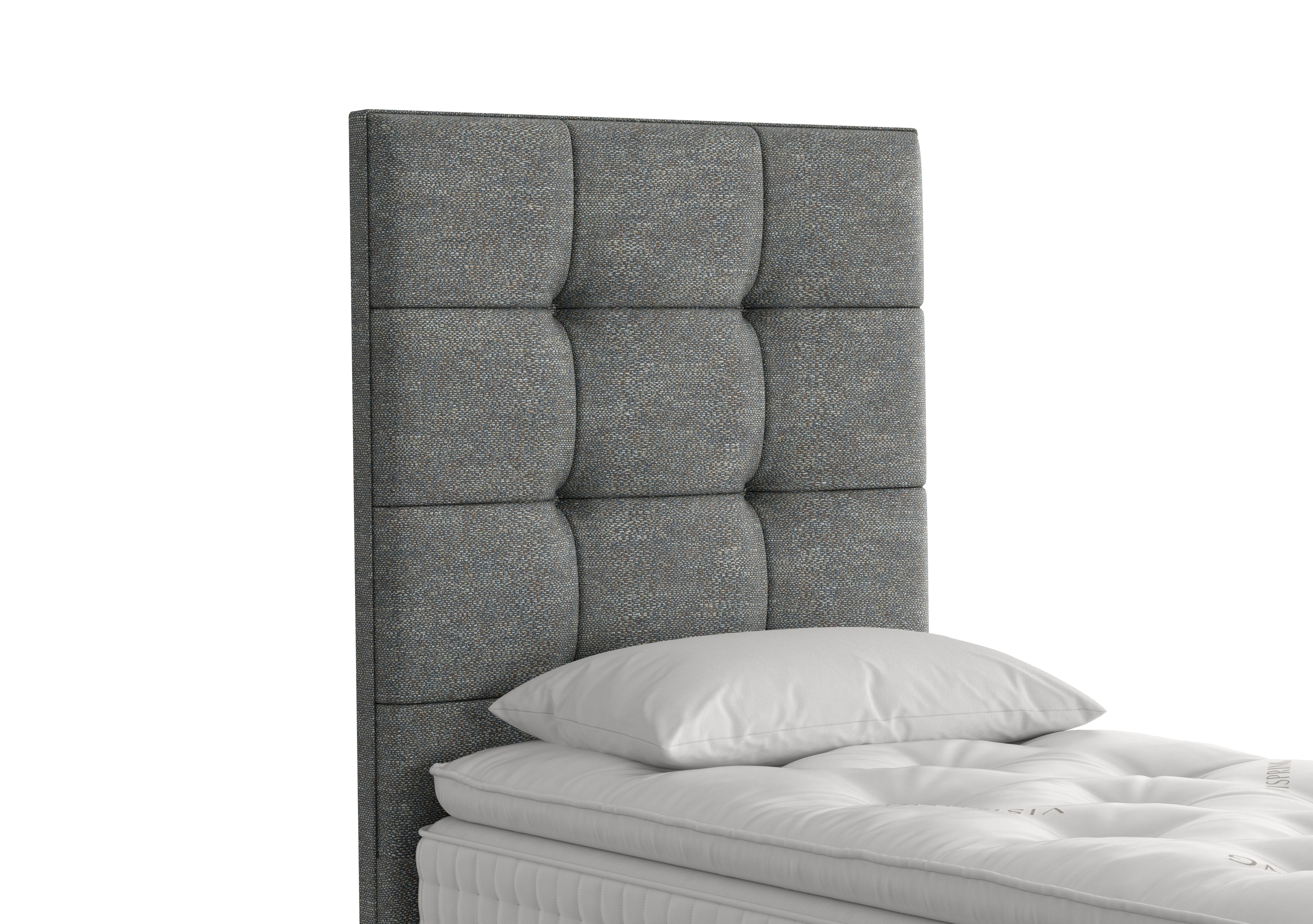 Langdon Floor Standing Headboard in 2148 Boucle Sodalite on Furniture Village