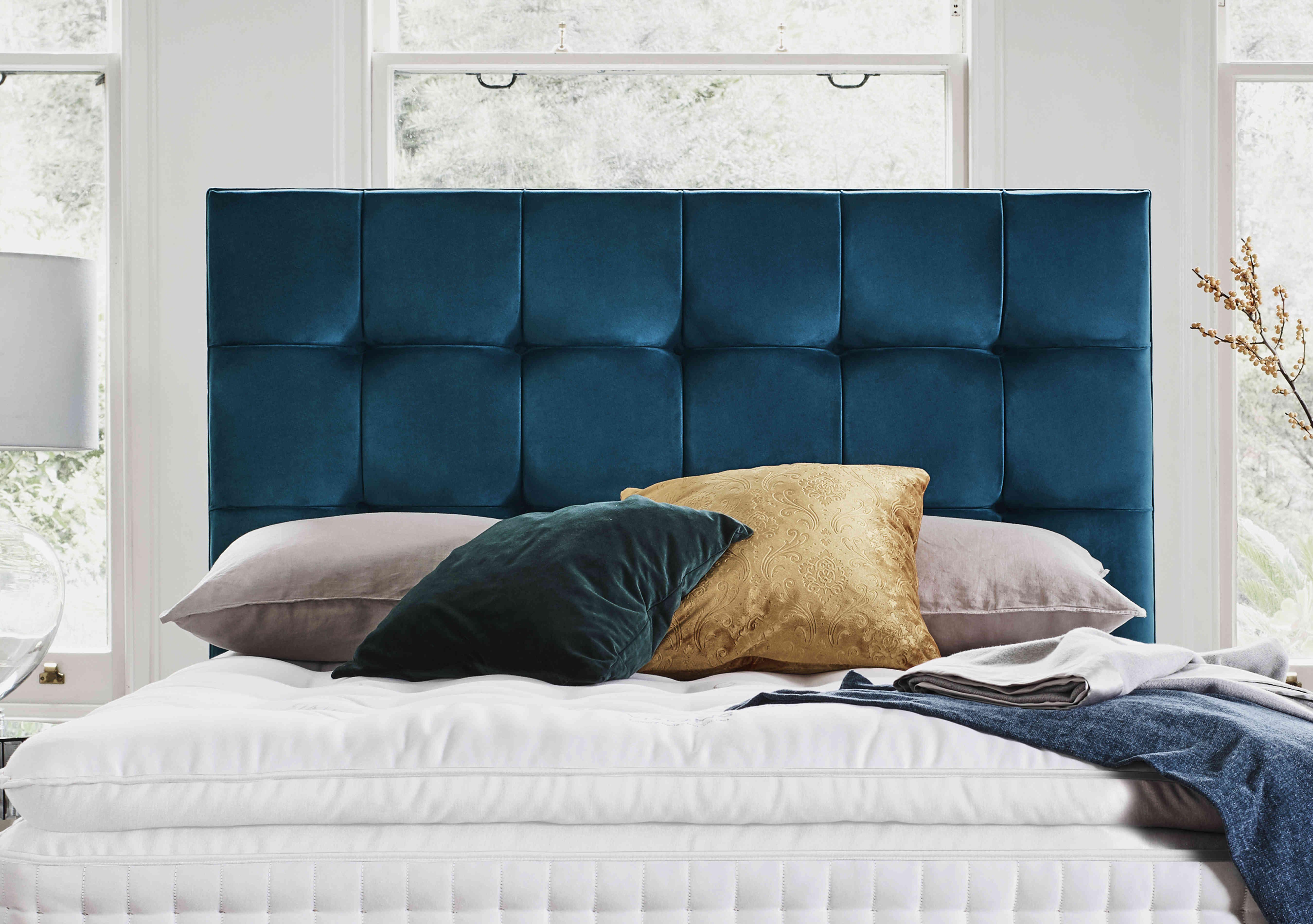 Langdon Floor Standing Headboard in  on Furniture Village